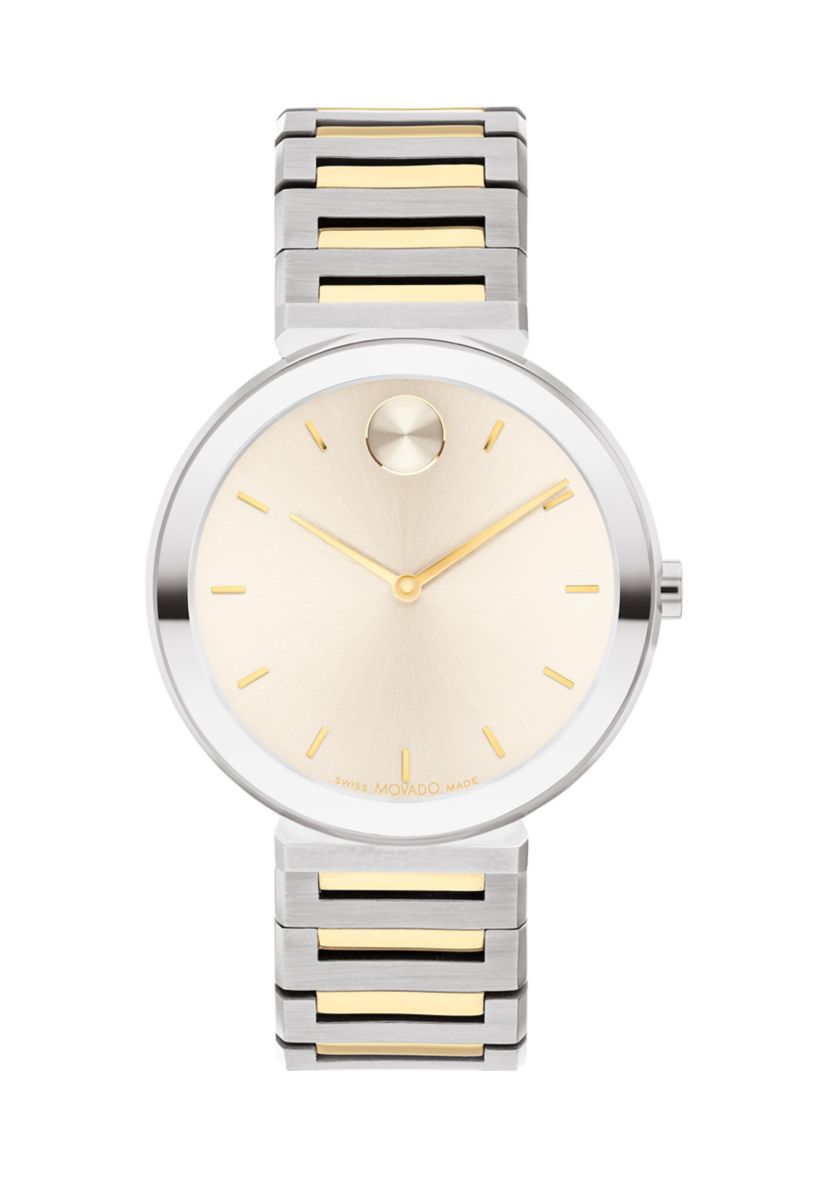 Womens Bold Horizon Beige Dial Watch