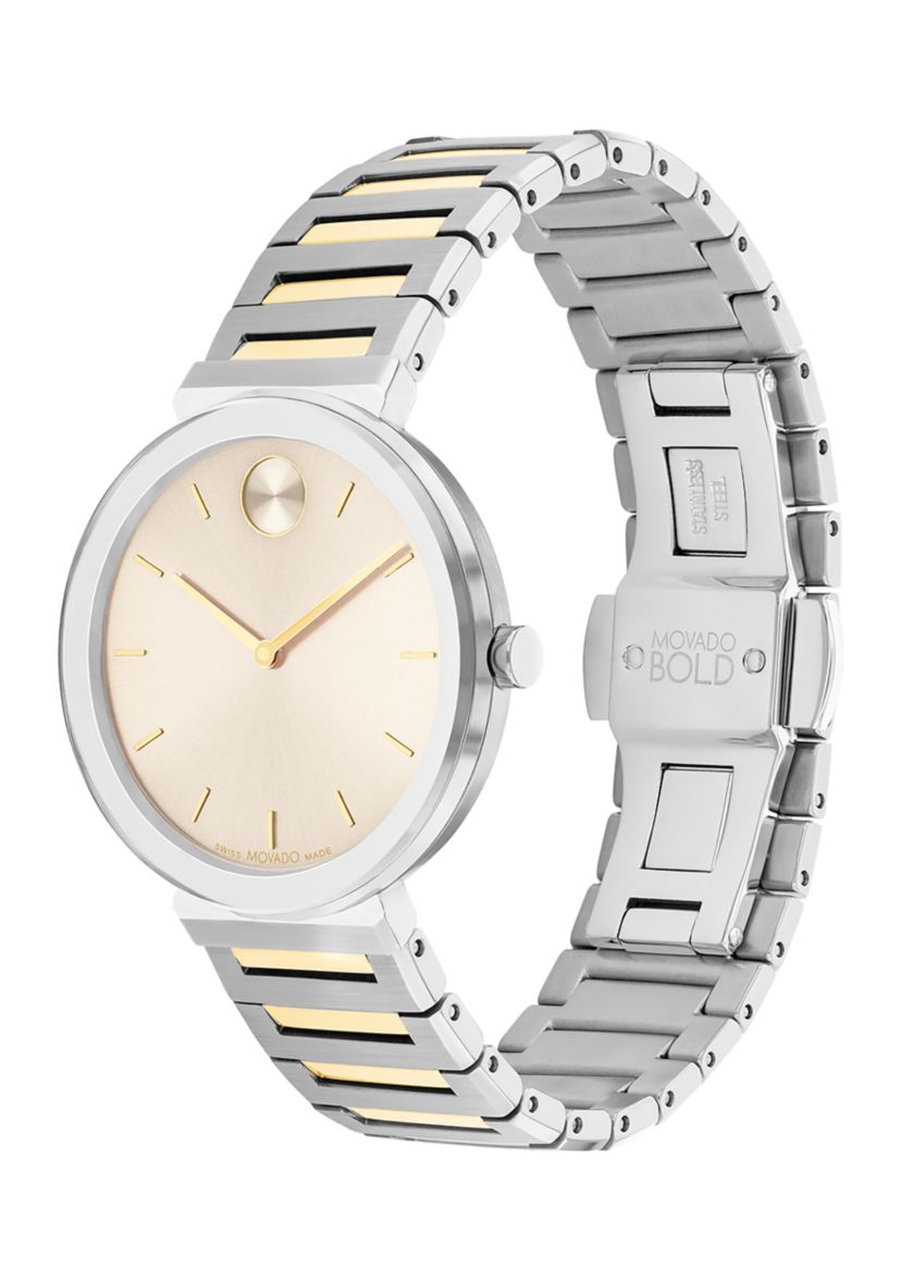 Womens Bold Horizon Beige Dial Watch