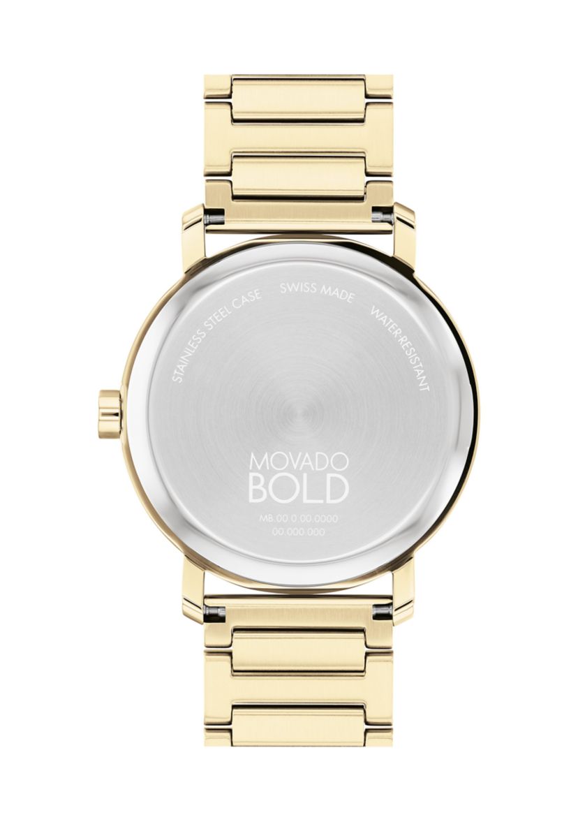 Mens Bold Evolution 2 Gold Bracelet