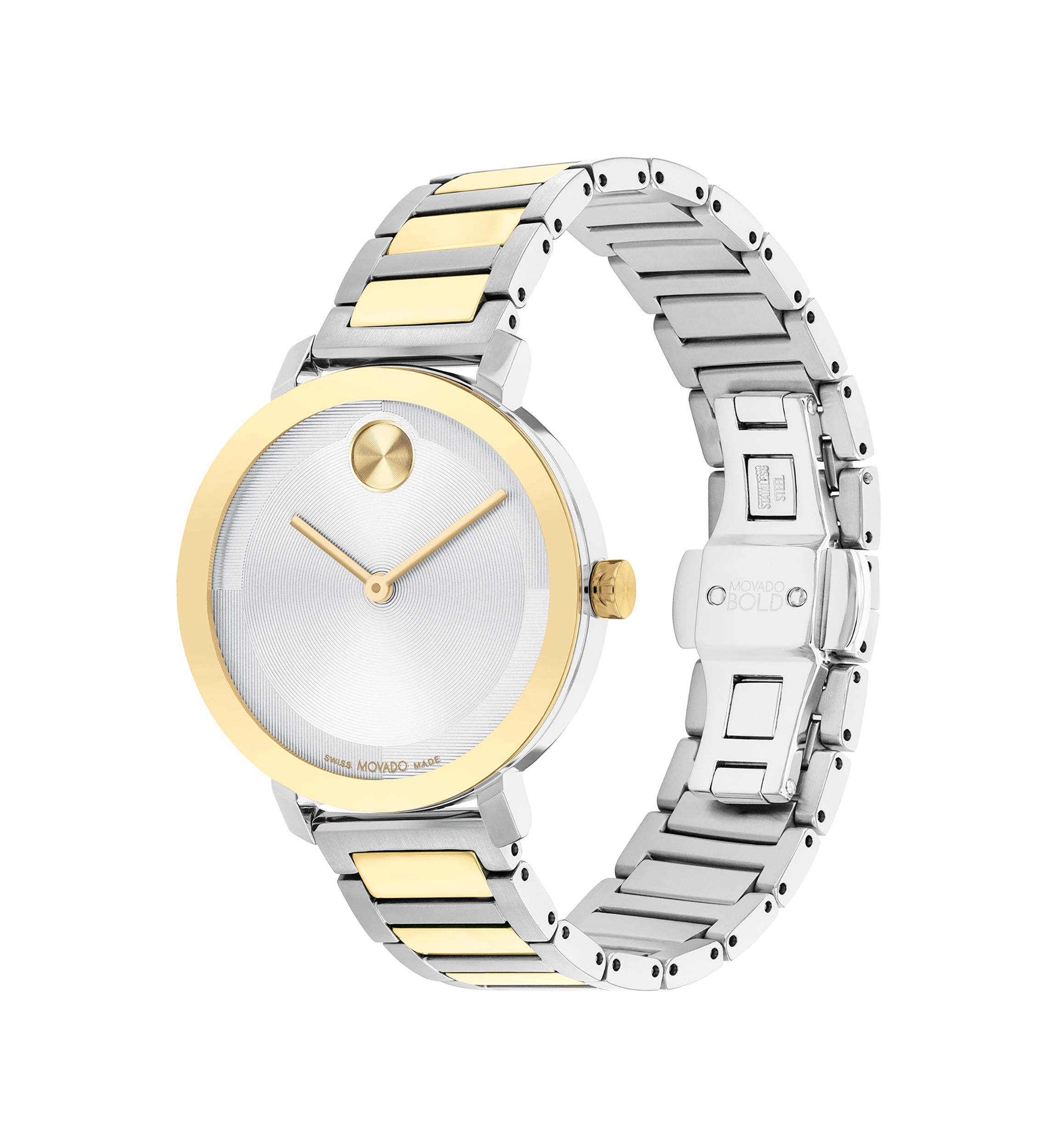Womens Bold Evolution 2 Two Tone Bracelet Watch 