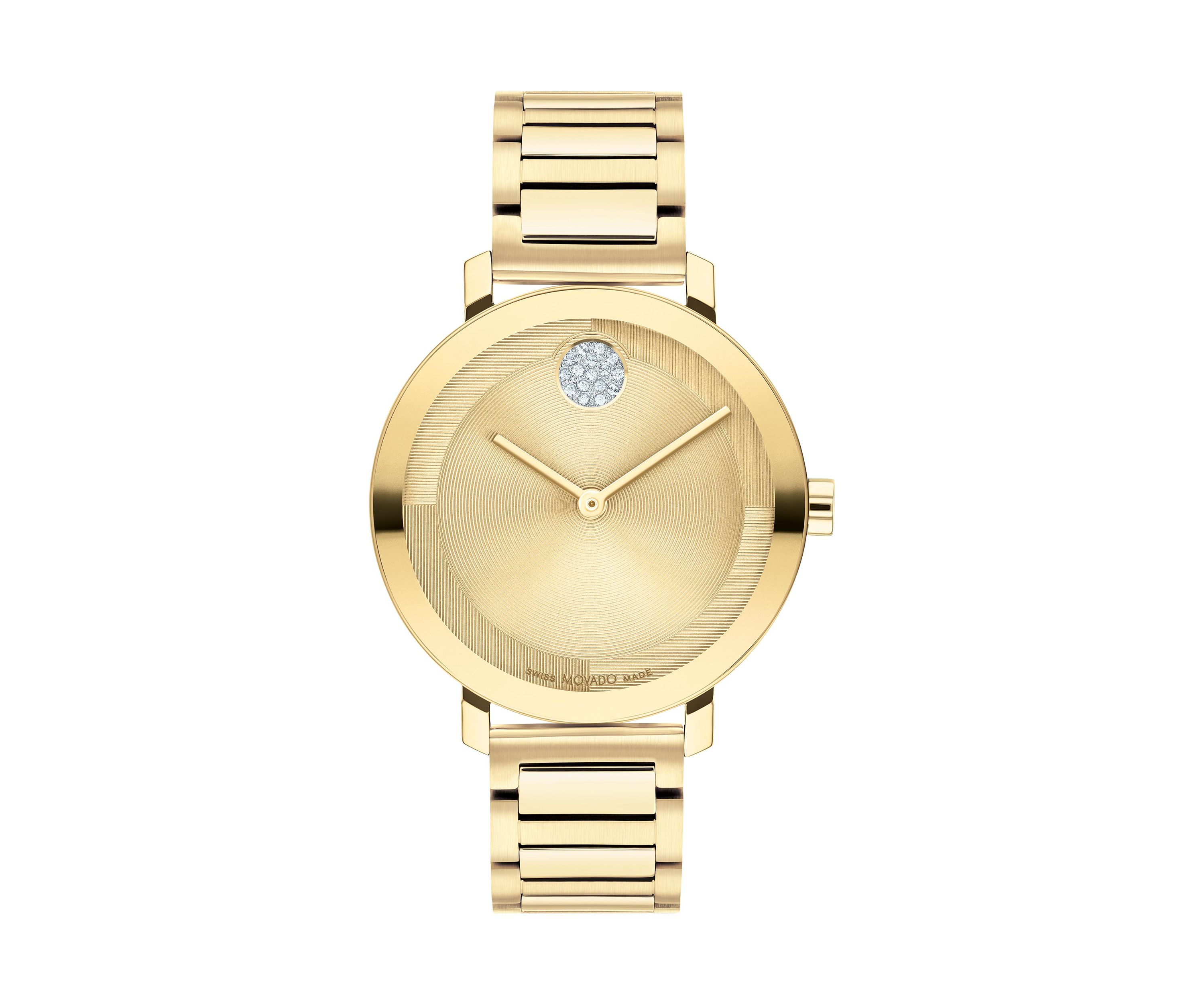 Womens Bold Evolution 2 Gold Bracelet Watch