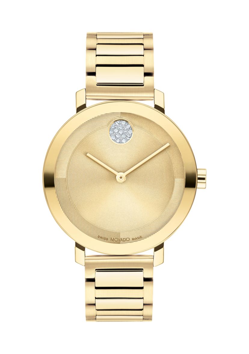 Womens Bold Evolution 2 Gold Bracelet Watch