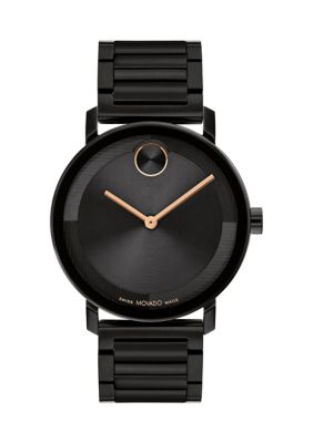Movado Men's Bold Evolution 2 Black Bracelet Watch -  0885997484220