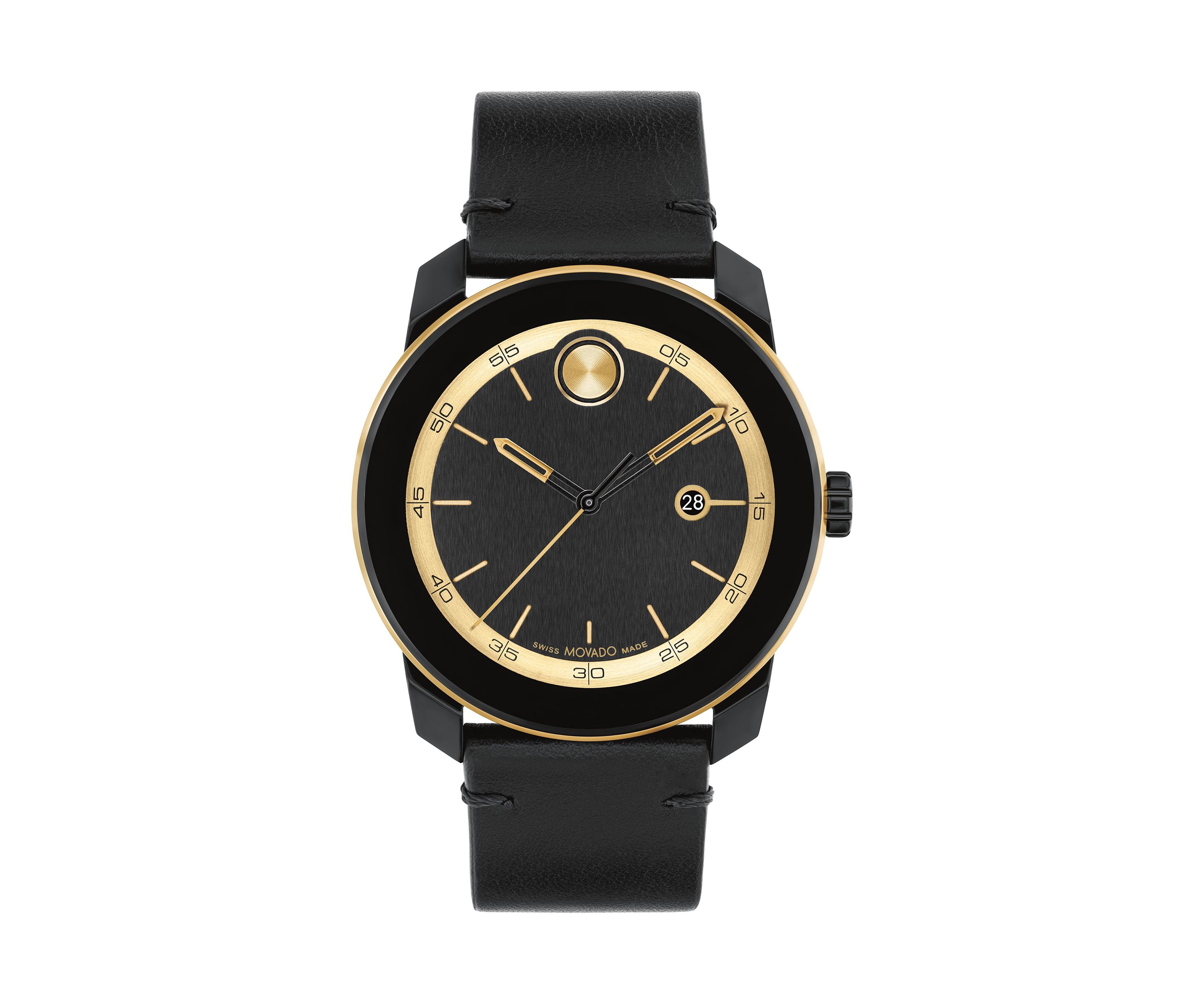 Mens Bold TR90 Gold Accent Watch