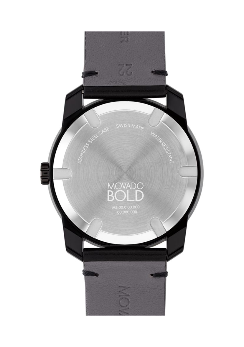 Mens Bold TR90 Gold Accent Watch