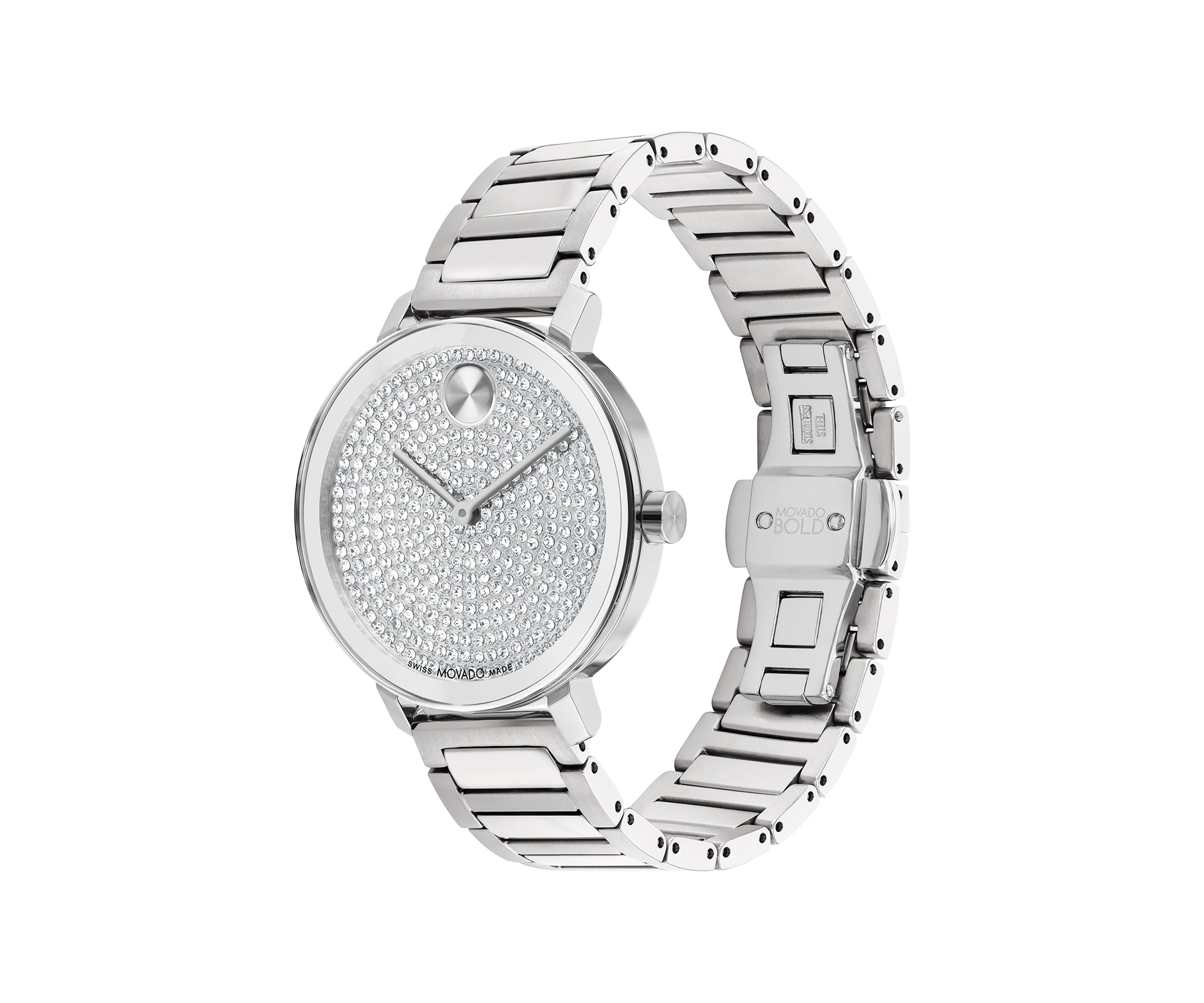 Womens Bold Evolution 2 Stainless Steel Bracelet Watch