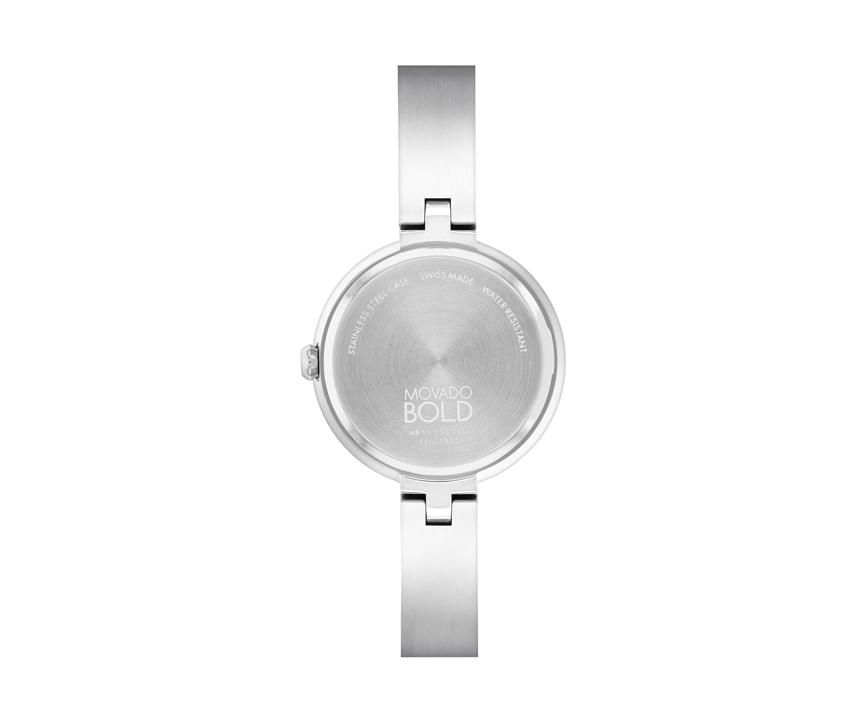 Pink Dial Bangle Watch 