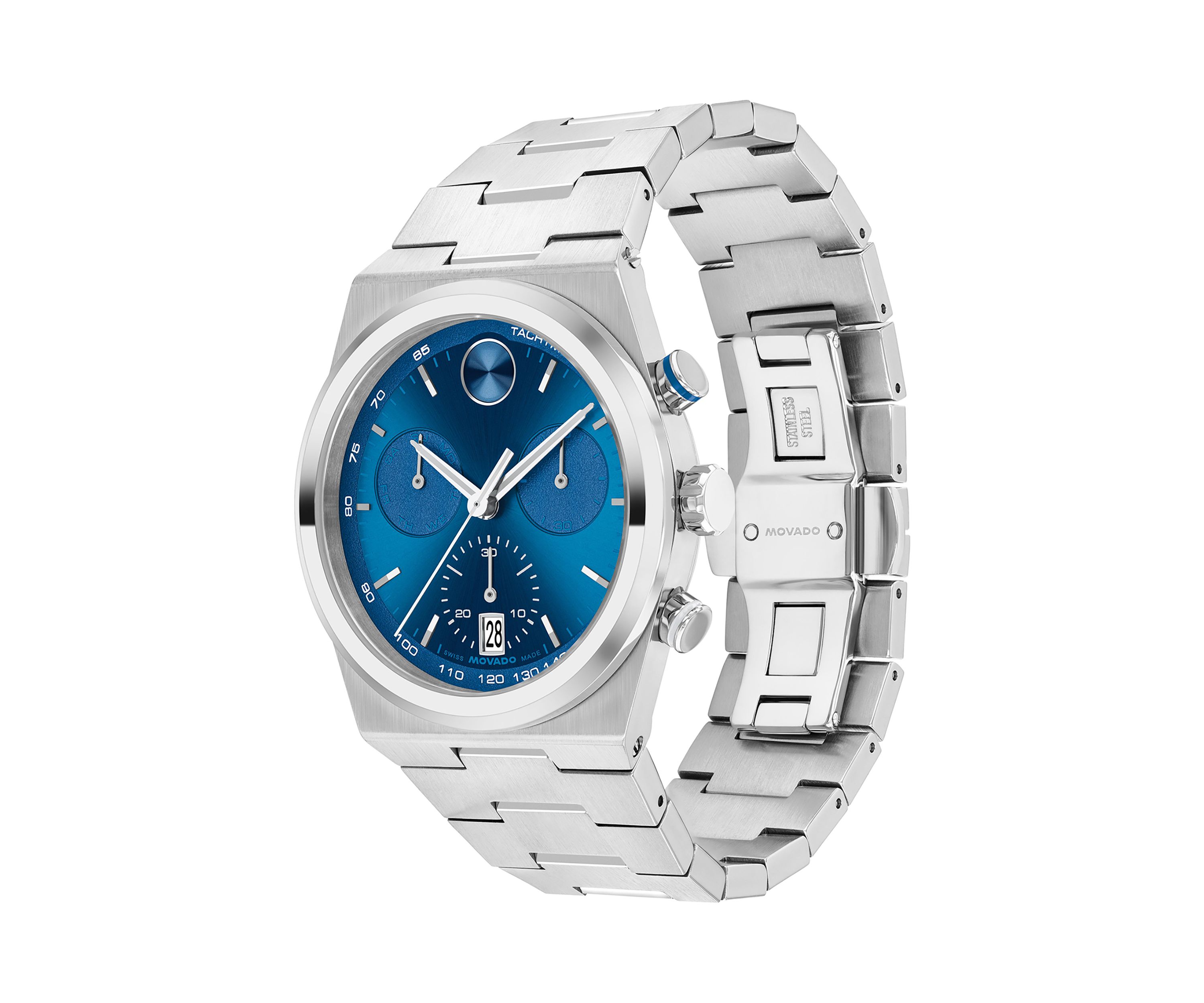 Movado Bold Quest Chrono Blue Watch | Belk