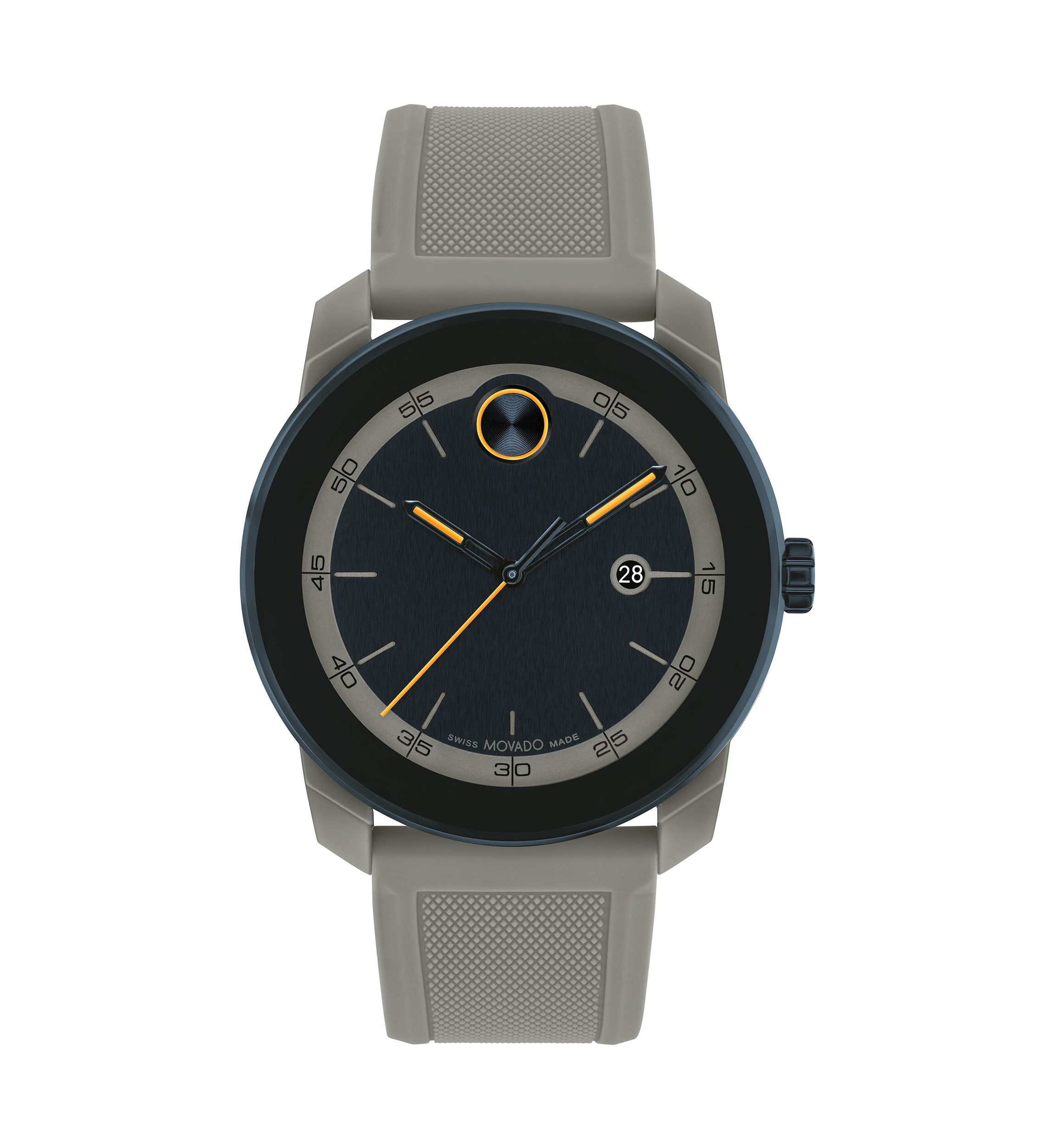 Mens Bold TR90 Gray Strap Watch