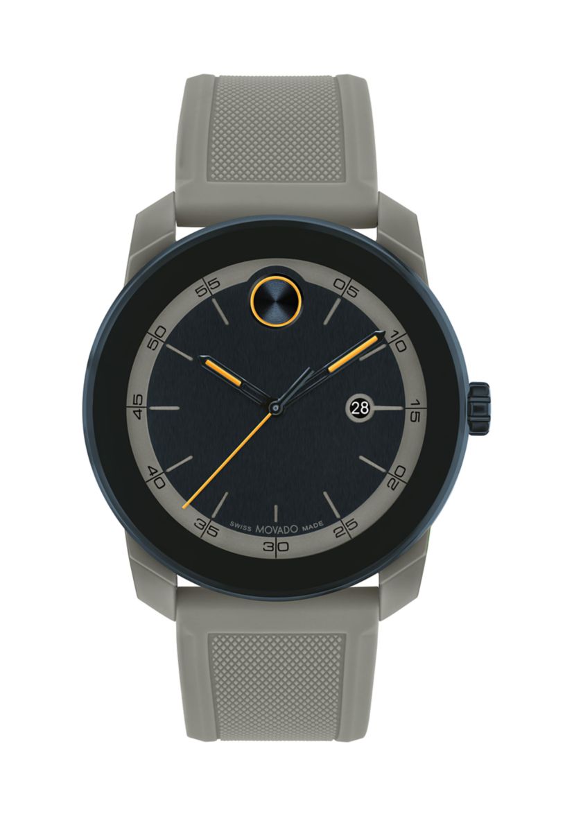 Mens Bold TR90 Gray Strap Watch