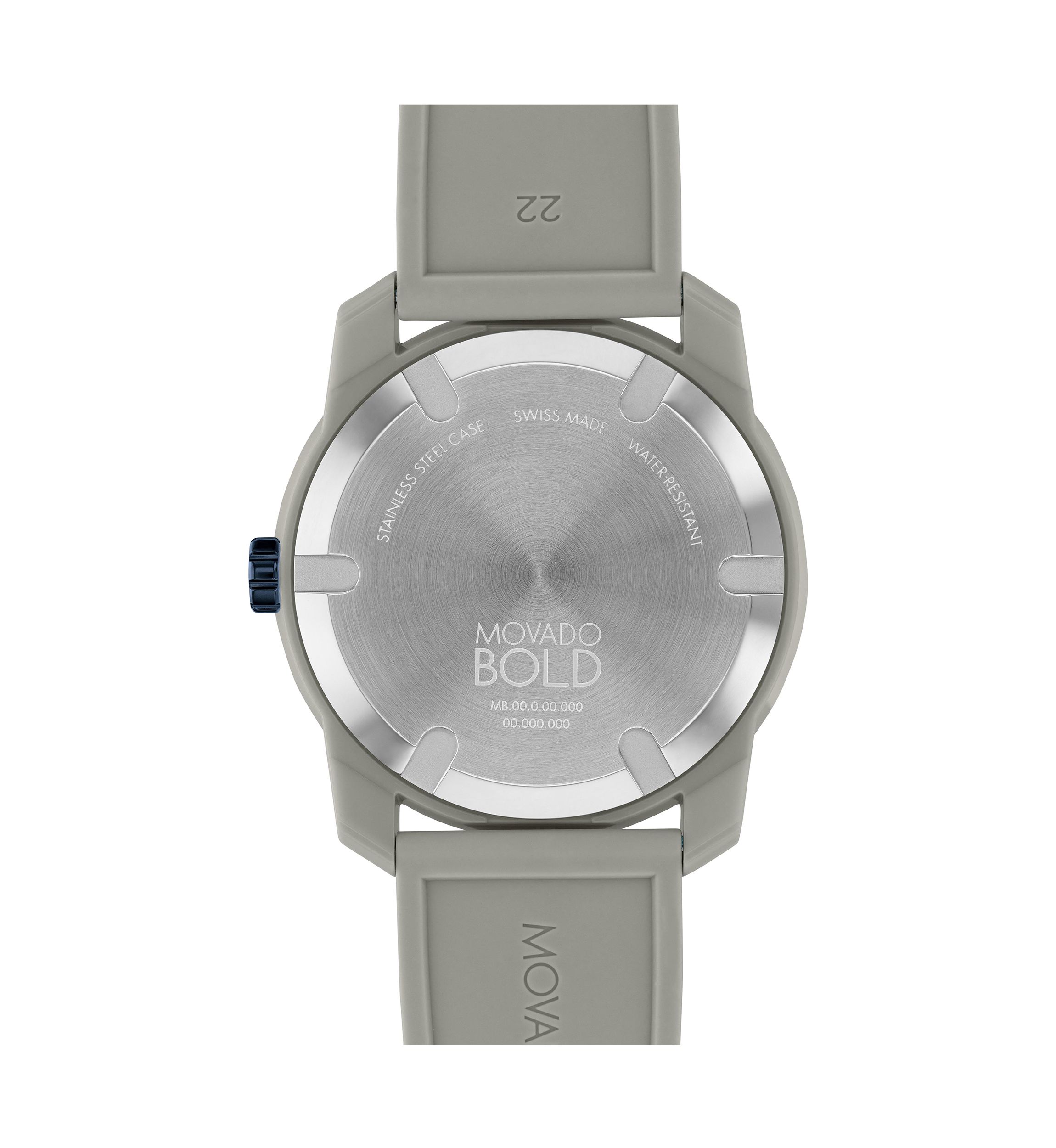 Mens Bold TR90 Gray Strap Watch