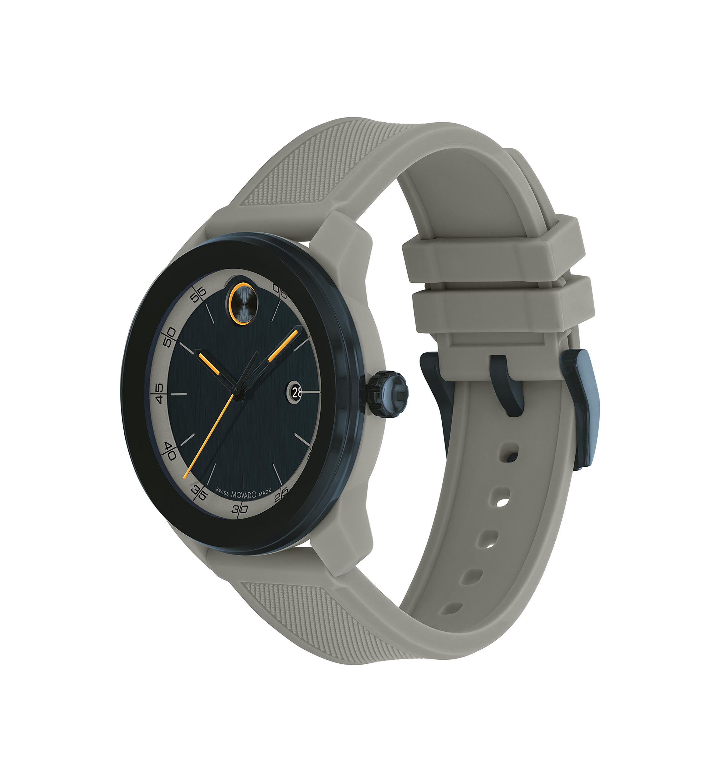 Mens Bold TR90 Gray Strap Watch