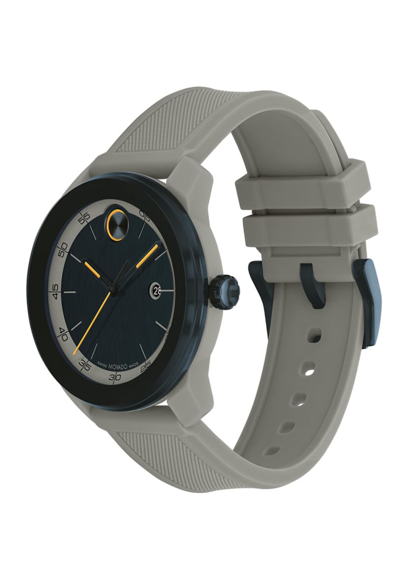 Mens Bold TR90 Gray Strap Watch