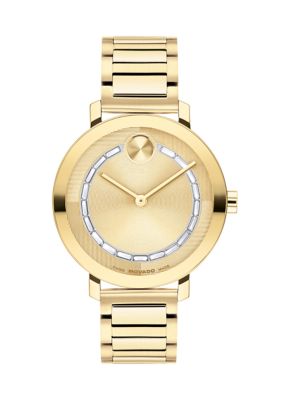 Movado Women's Bold Evolution 2.0 Gold Watch -  54002803601218