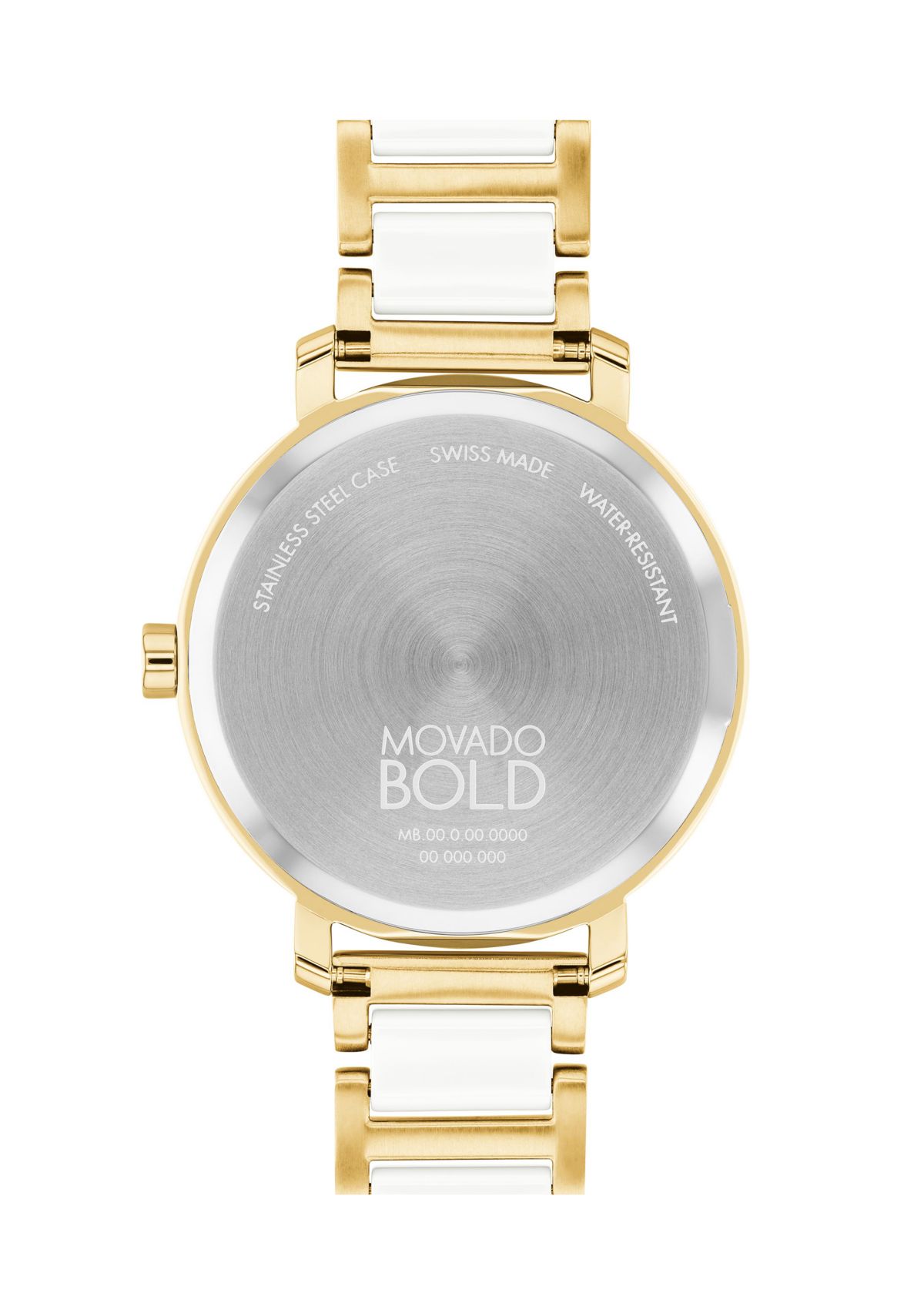 LDS Bold Evolution 34 Millimeter Gold Steel Watch