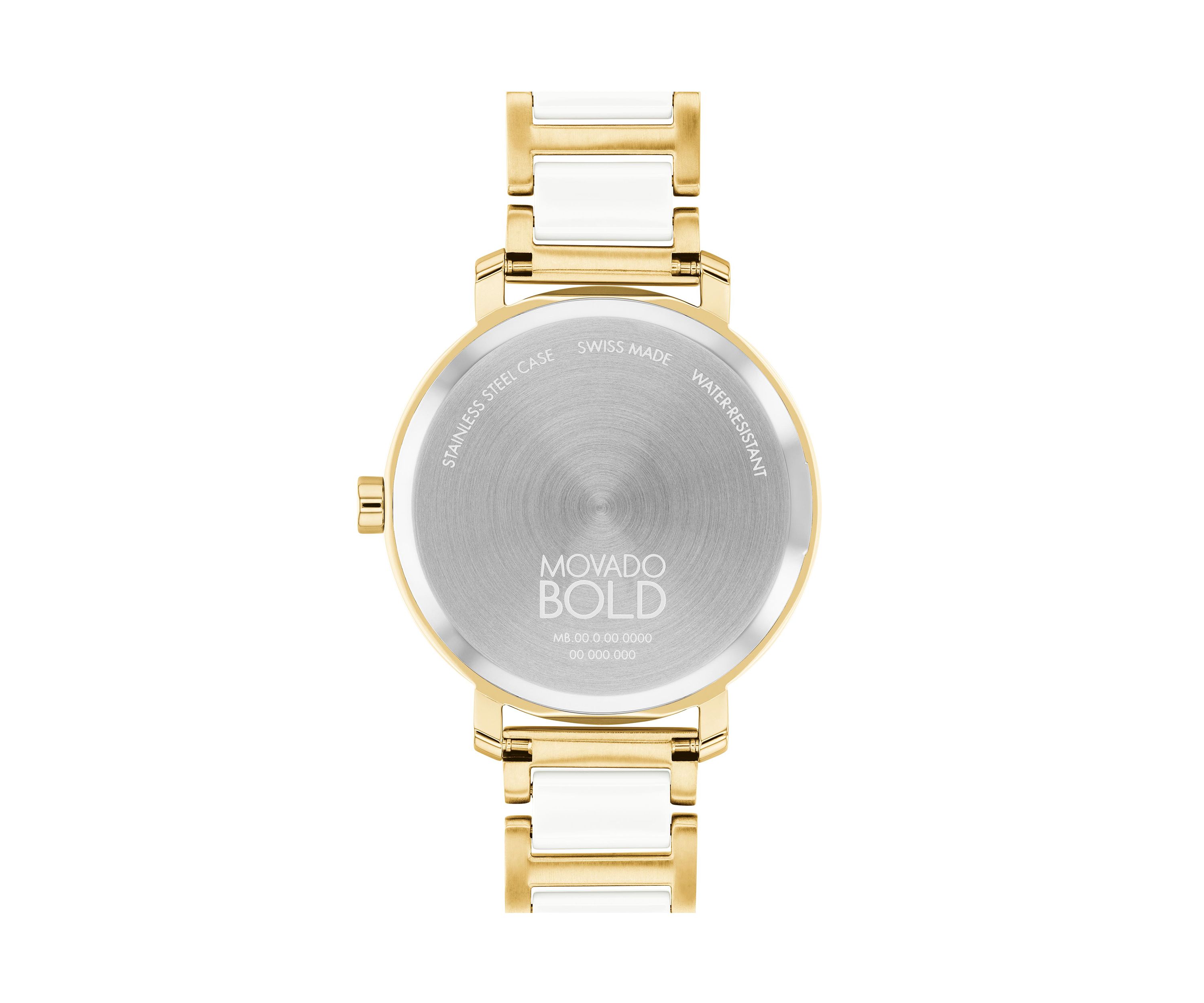 LDS Bold Evolution 34 Millimeter Gold Steel Watch