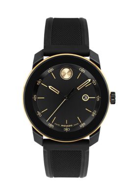 Movado Men's BOLD TR90 Watch with Black Dial
