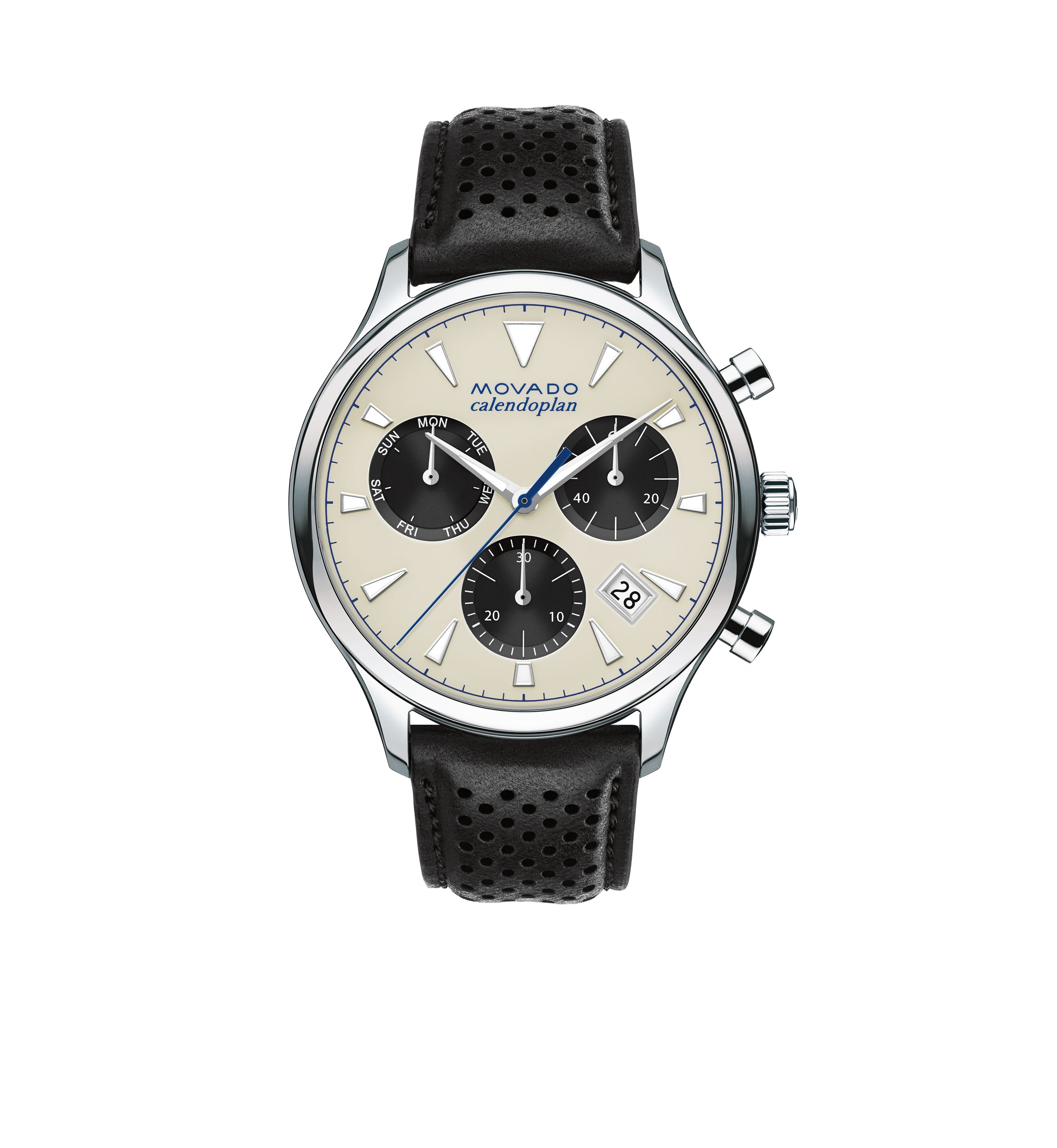 Mens Heritage Series Calendoplan Chronograph Watch