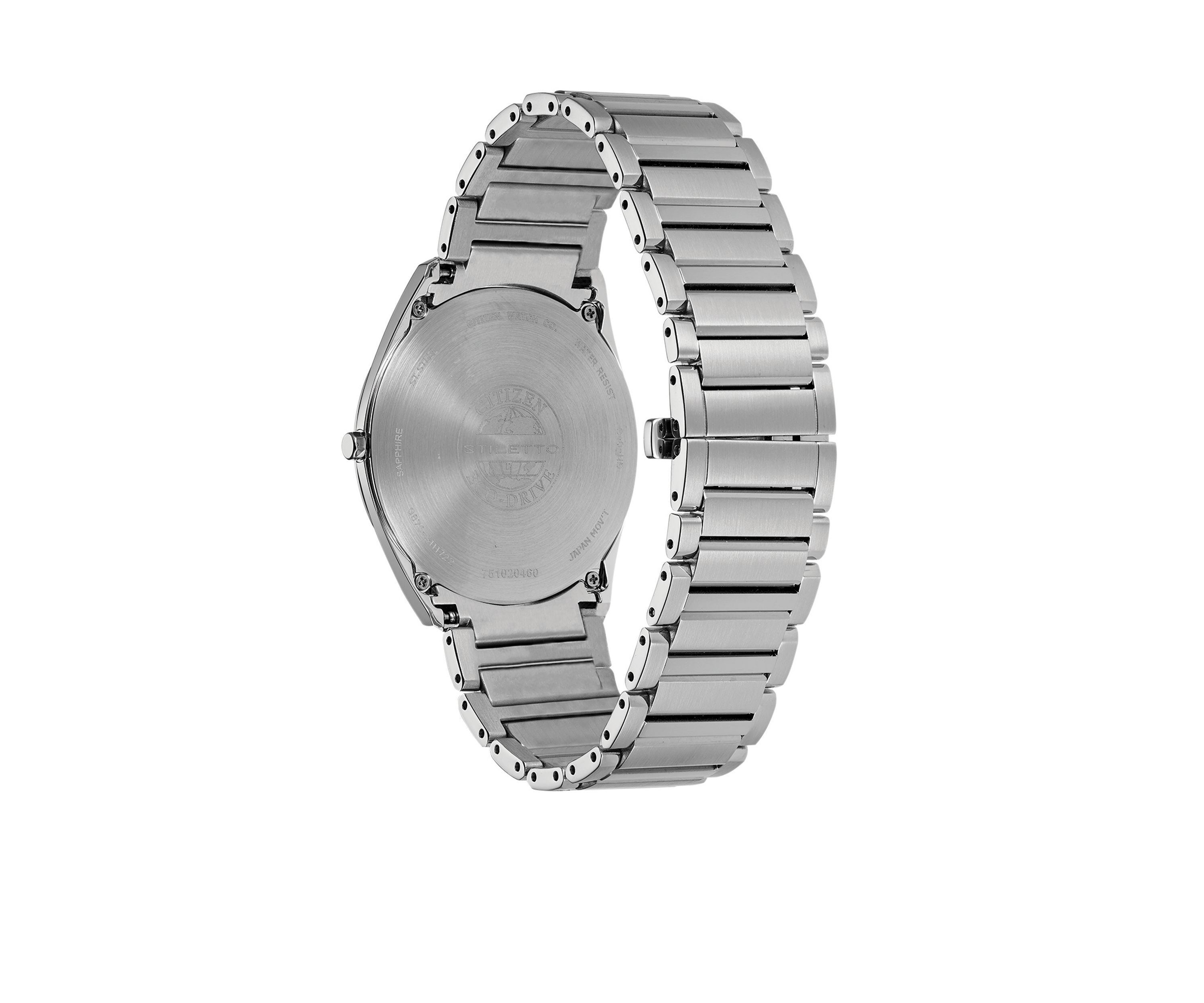 Mens Stainless Steel Eco-Drive Stiletto  Watch