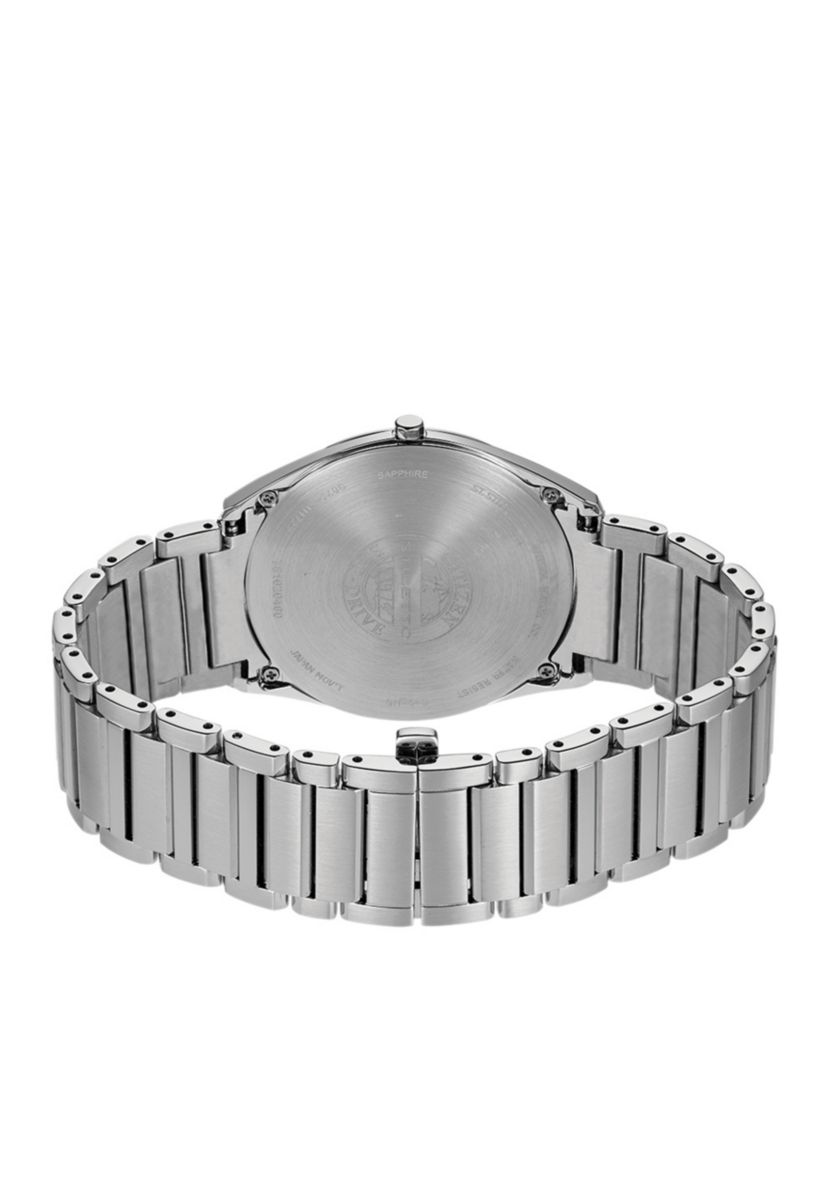Mens Stainless Steel Eco-Drive Stiletto  Watch