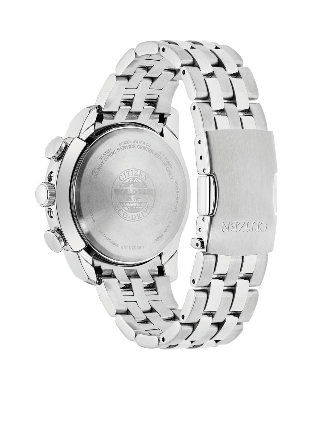Eco-Drive Mens World Time A-T Watch