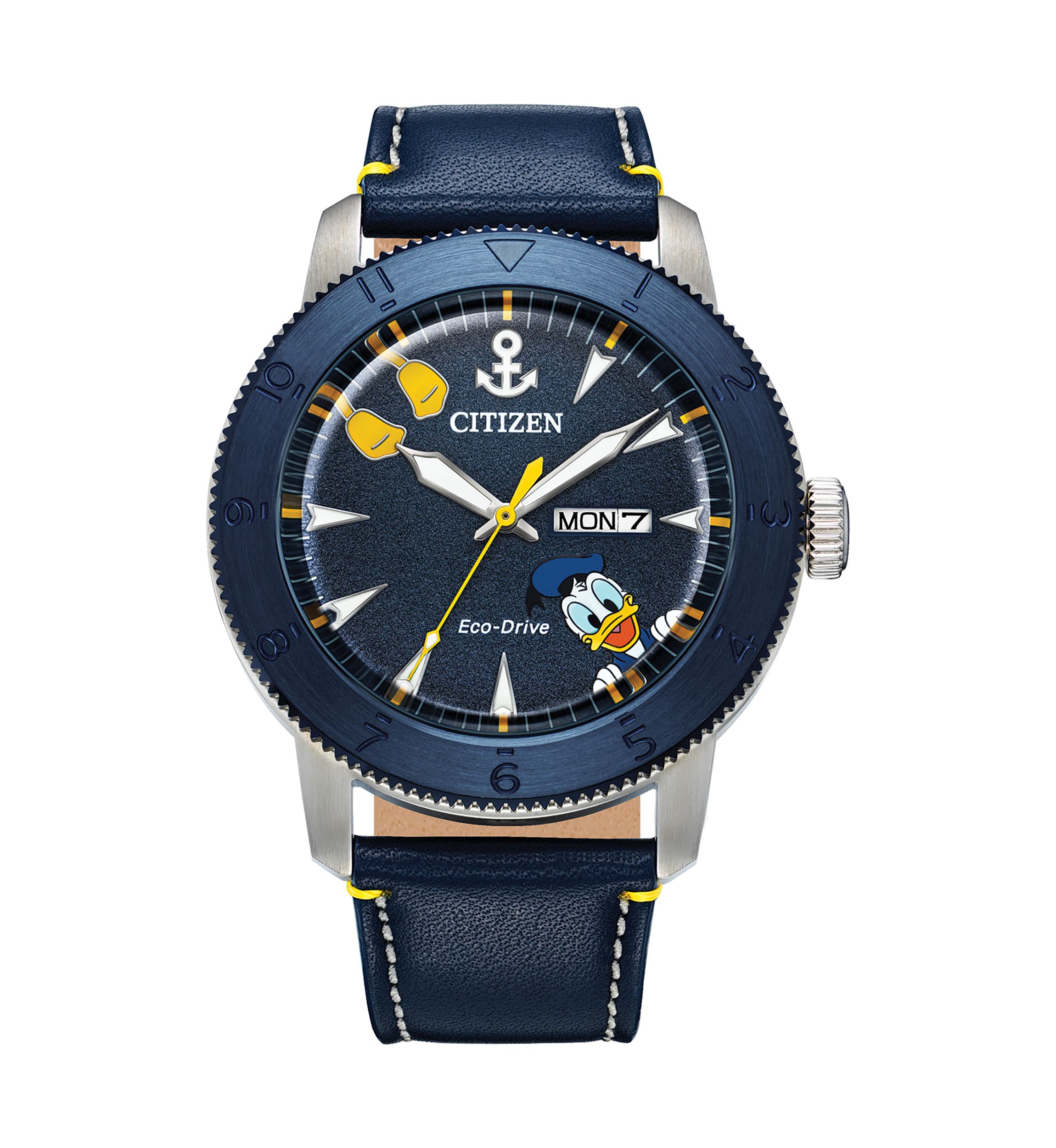 Donald Duck Strap Watch