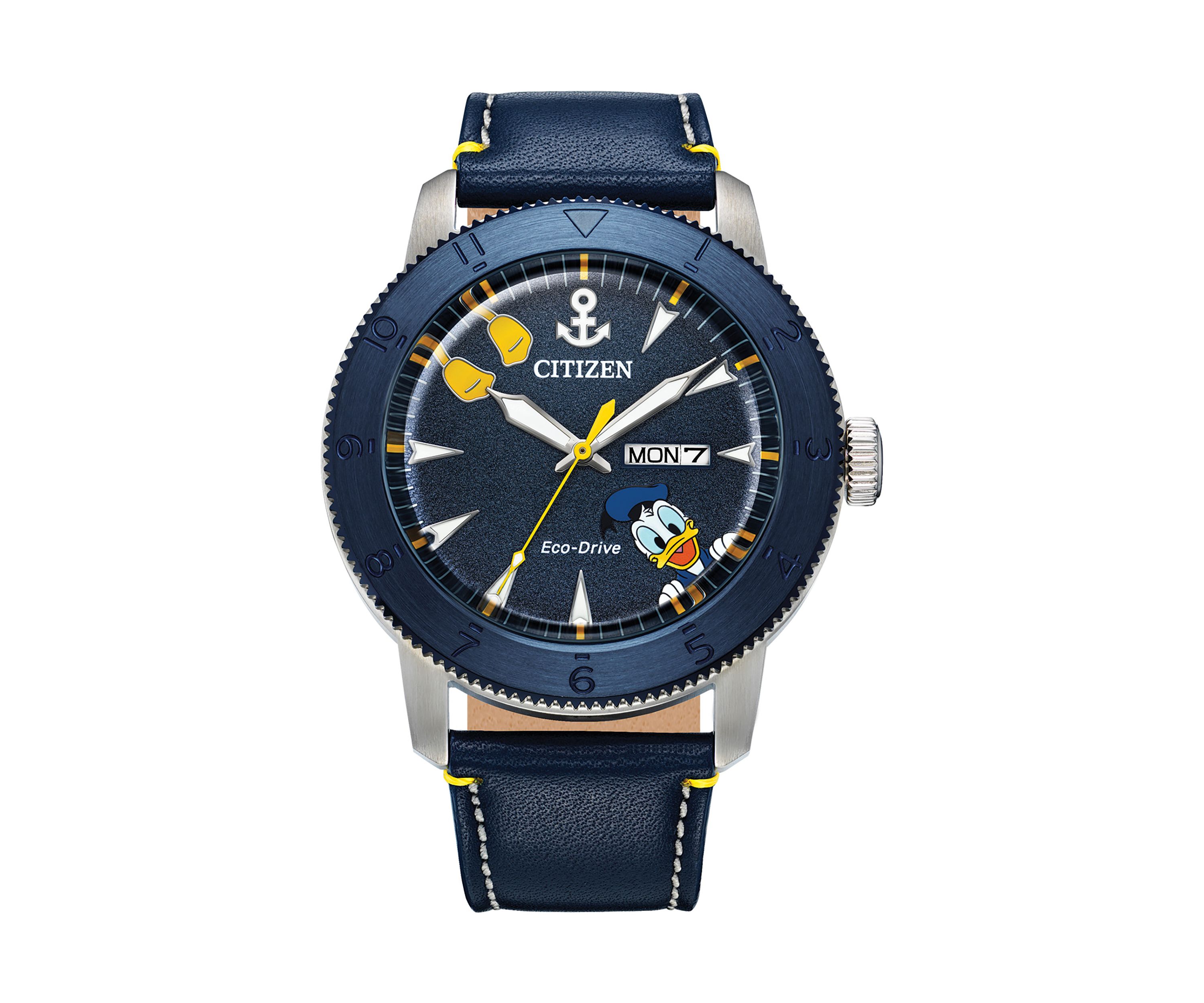 Donald Duck Strap Watch