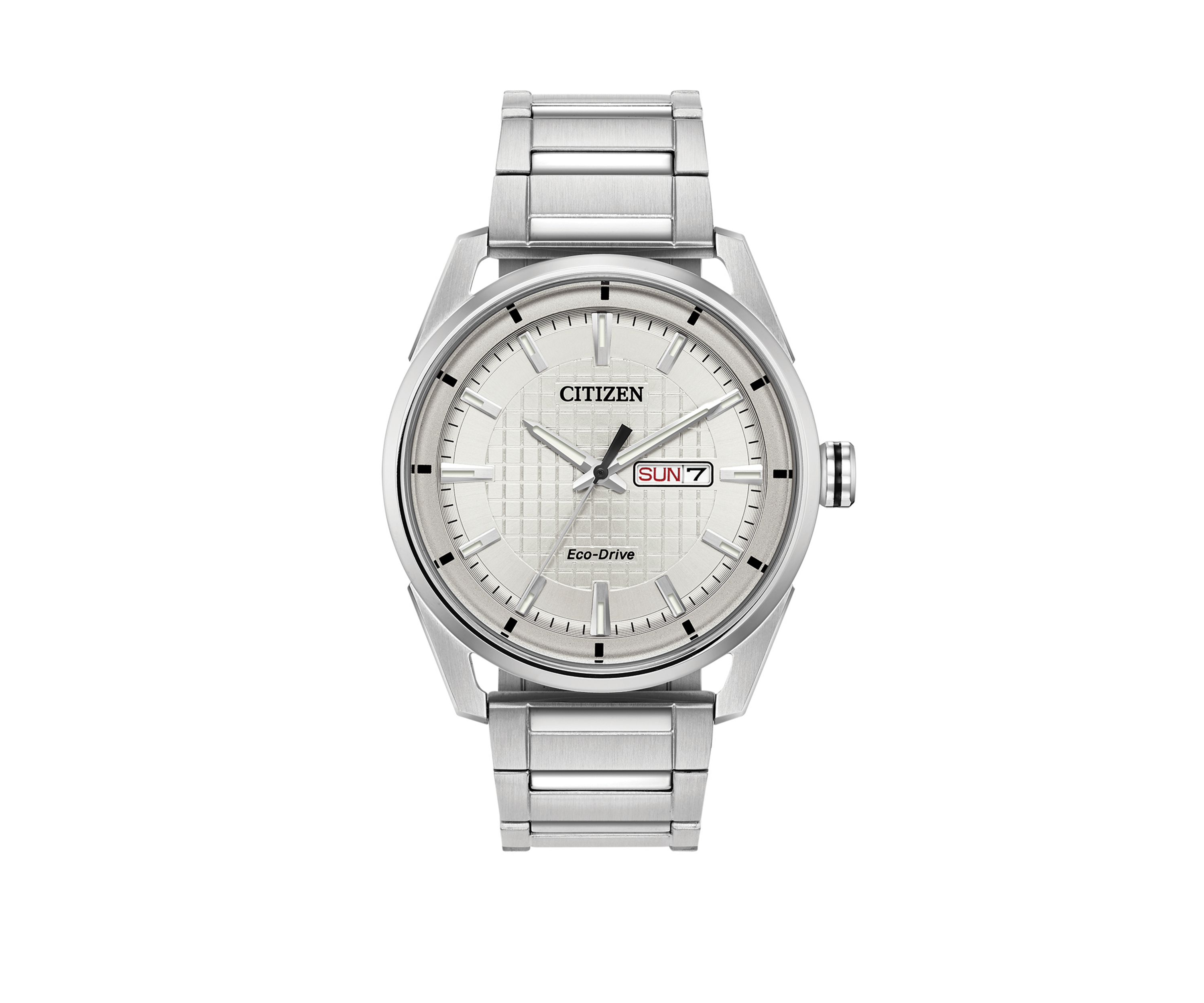 Drive Mens Silver Tone Bracelet Watch