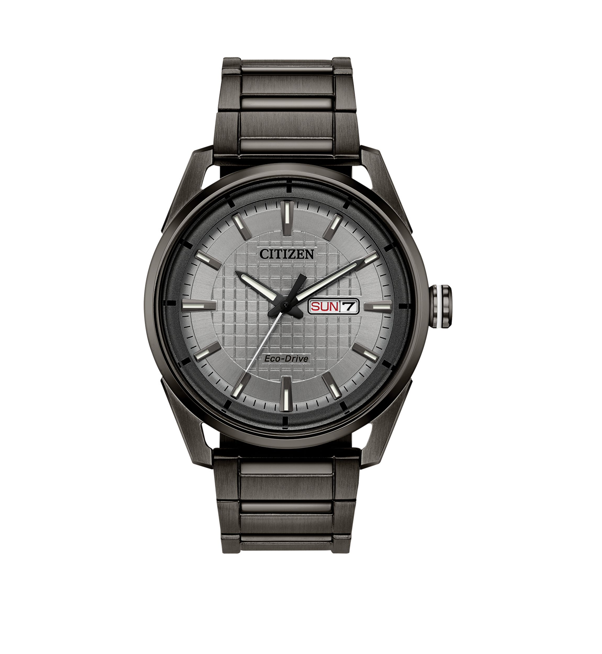 Mens Drive Gray Stainless Steel Bracelet Watch