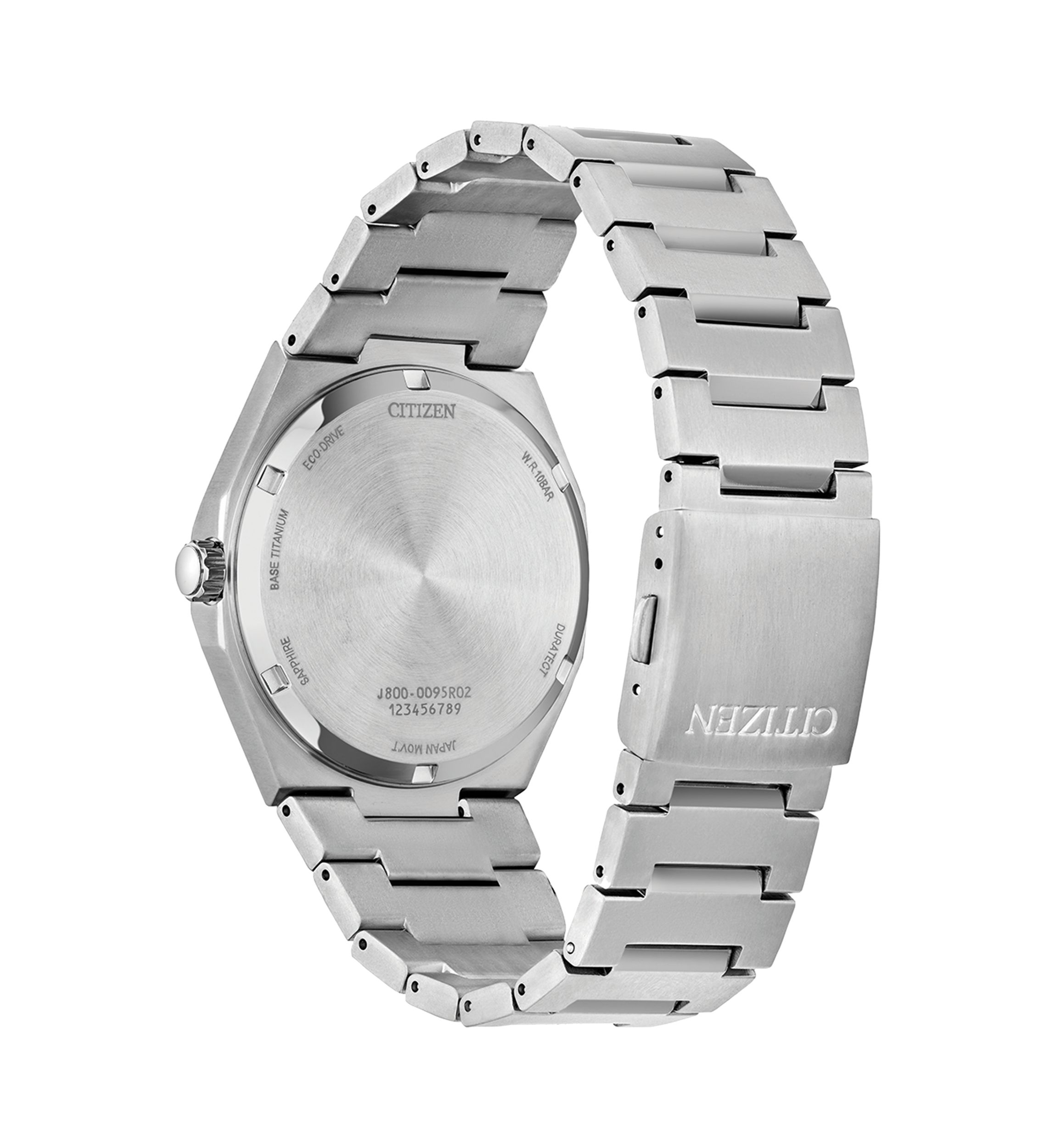 Citizen Mens  Zenshin Super Titanium Bracelet Watch 39.5 mm