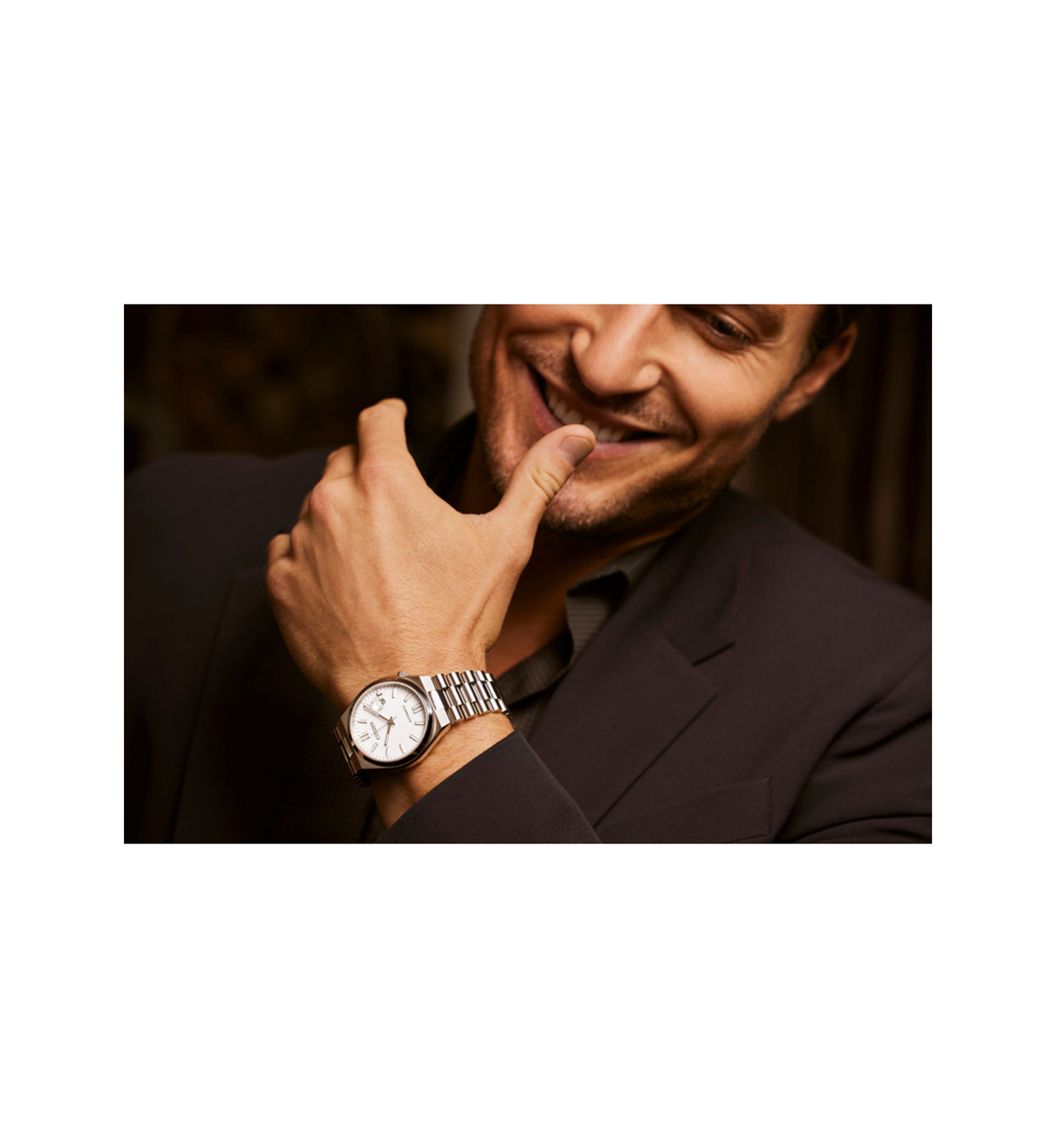 Citizen Mens  Zenshin Super Titanium Bracelet Watch 39.5 mm