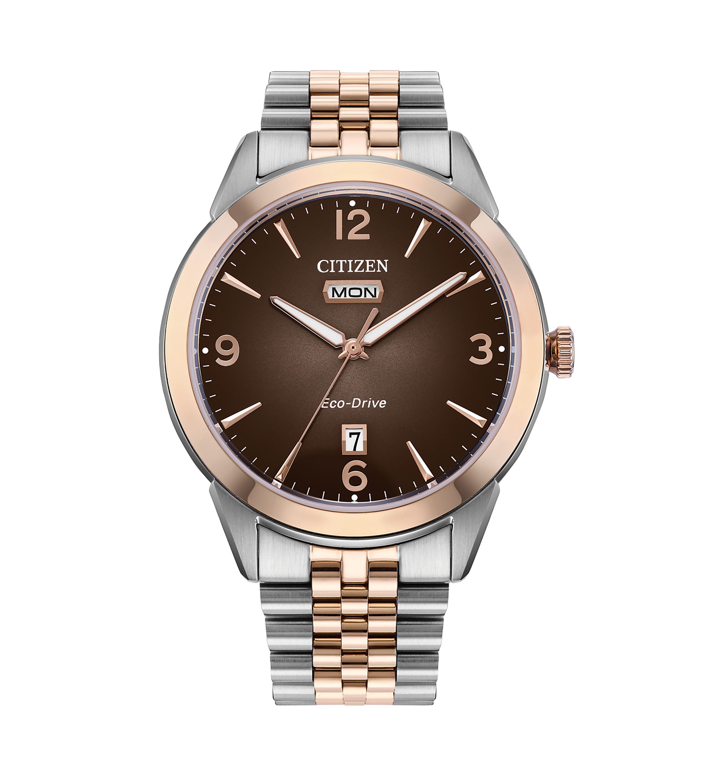 CITIZEN Men's Classic Rolan Two-Tone Bracelet Watch, 40.5 mm | Belk