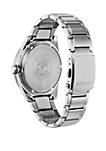 Mens  Stainless Steel Eco Drive Brycen Watch