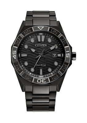Citizen Men's Brycen Black Stainless Steel Bracelet Watch 42mm