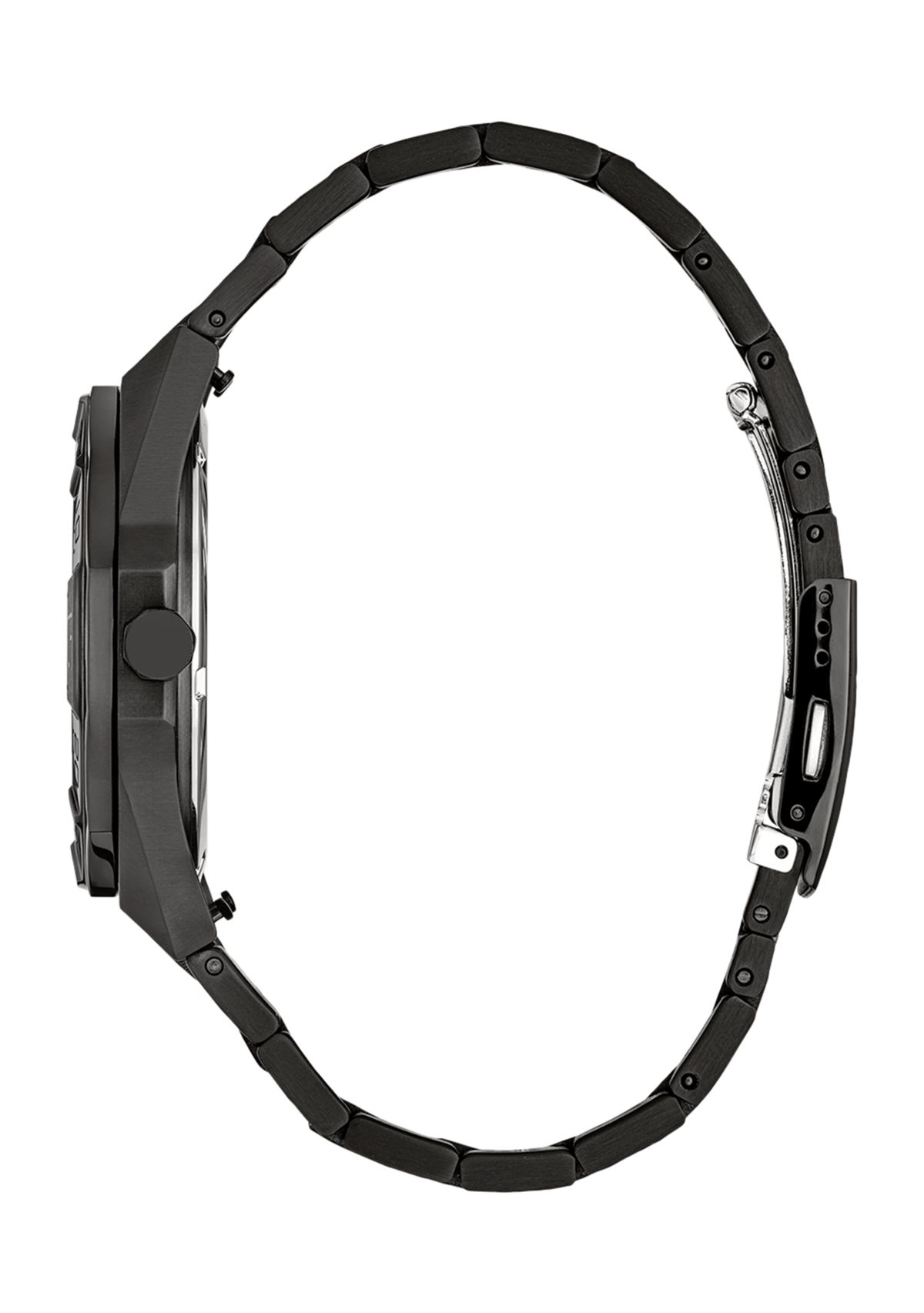 Citizen Mens  Brycen Black Stainless Steel Bracelet Watch 42mm