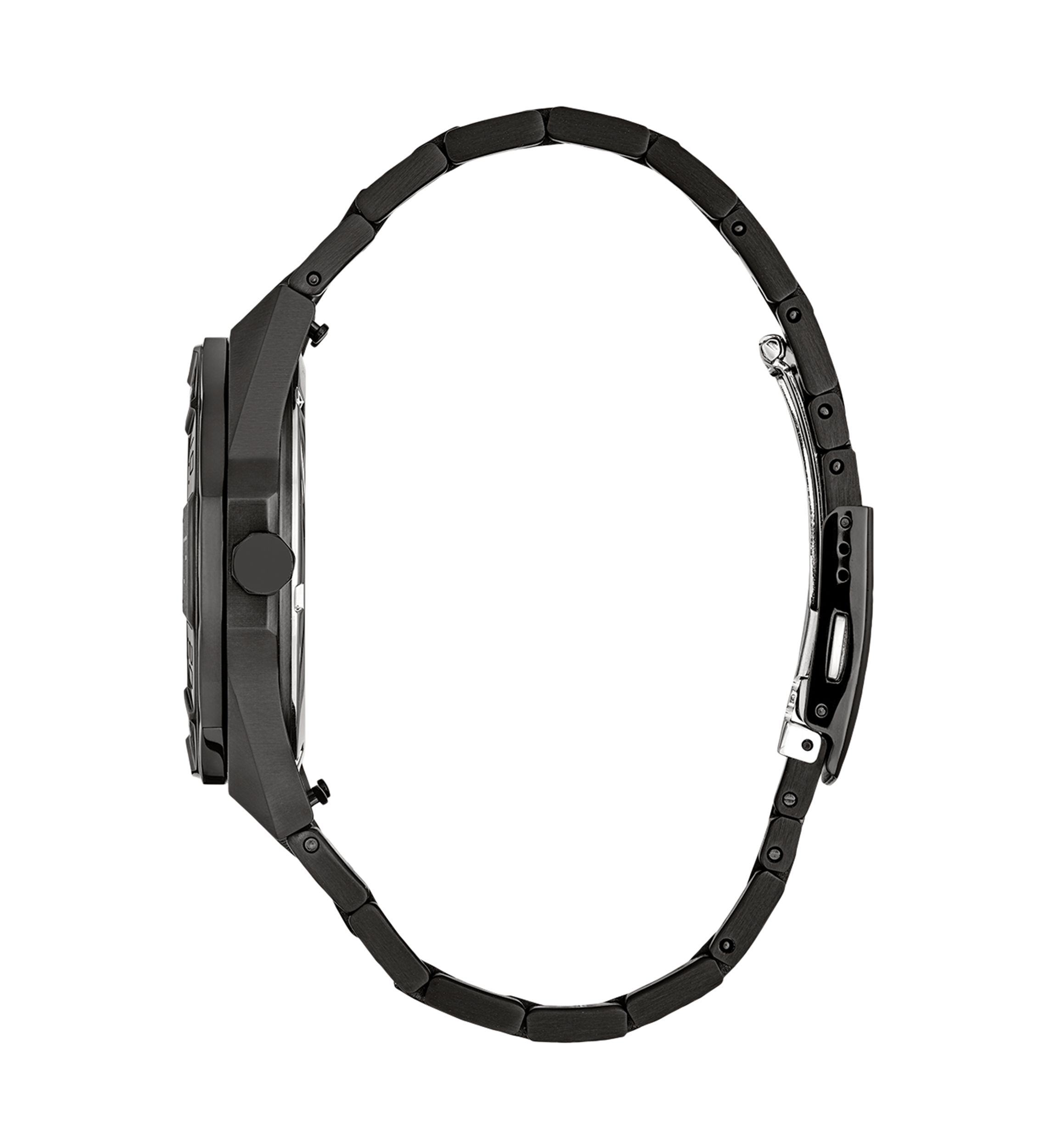 Citizen Mens  Brycen Black Stainless Steel Bracelet Watch 42mm