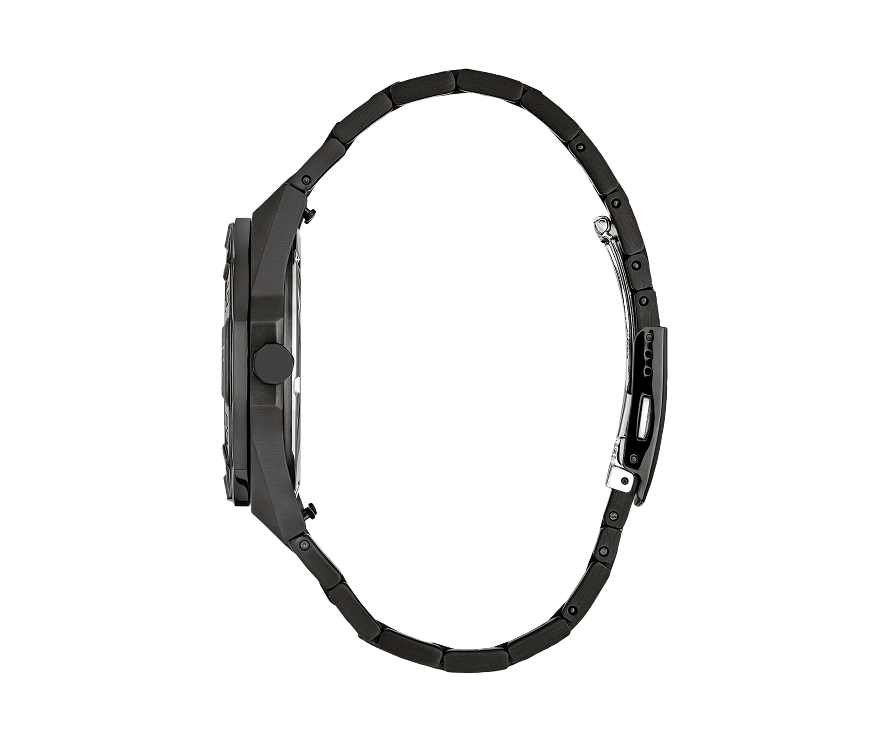 Citizen Mens  Brycen Black Stainless Steel Bracelet Watch 42mm