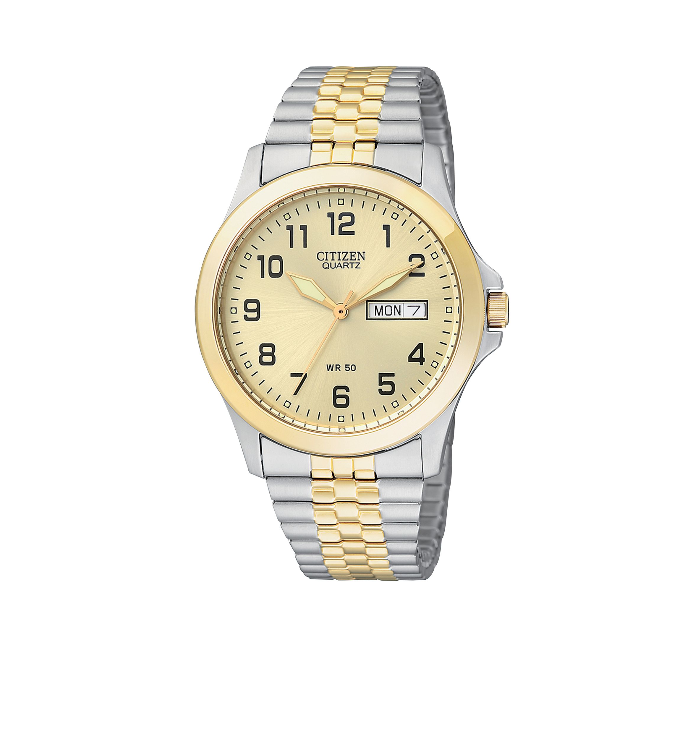 Mens Two-Tone Watch