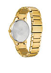 Stainless Steel Axiom Gold Dial Watch