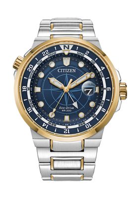 Citizen Men's Sport Luxury Endeavor Two-Tone Stainless Steel Bracelet Watch