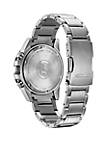 Eco-Drive Chronograph Brycen Super Titanium Bracelet Watch