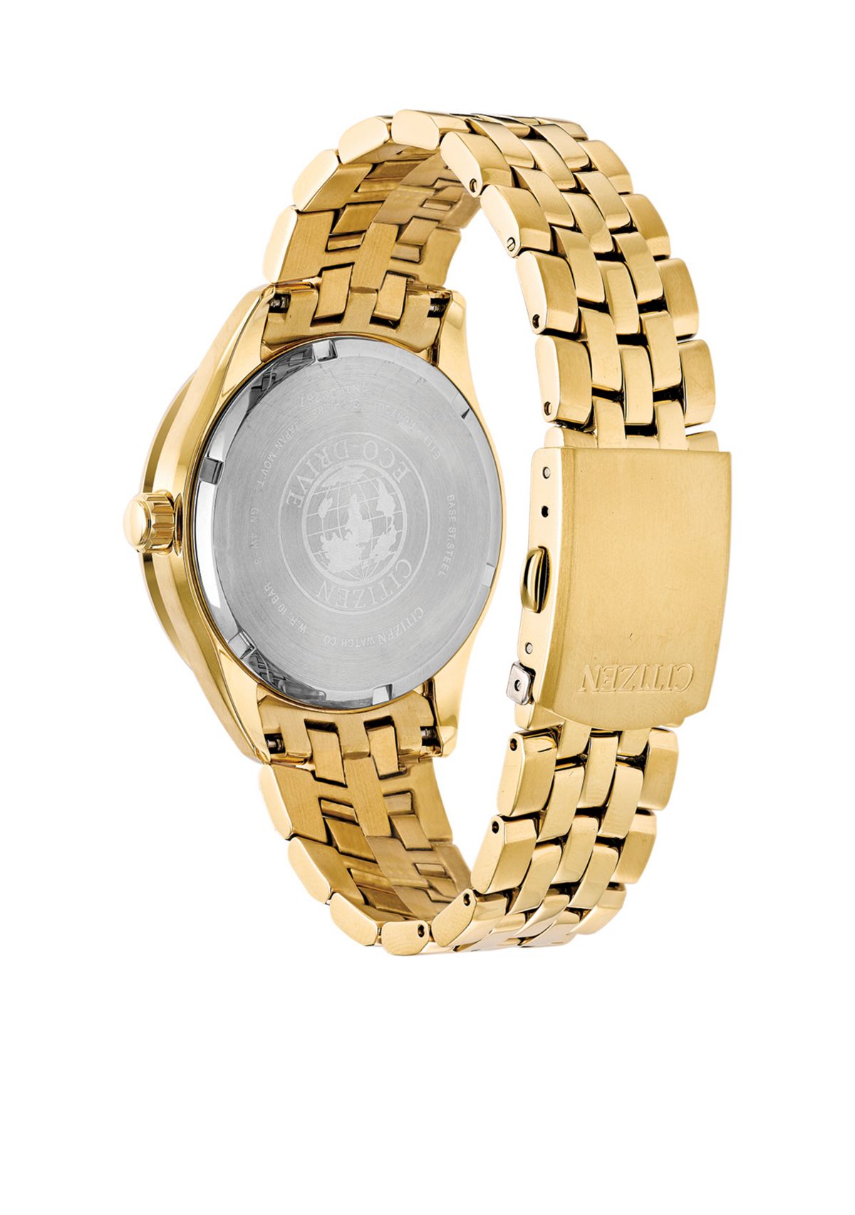 Mens Corso Gold-Tone Stainless Steel Watch With Date