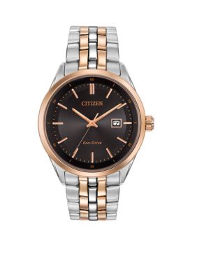 CITIZEN Men's Eco-Drive Sapphire Crystal Contemporary Dress Watch -  0013205110375