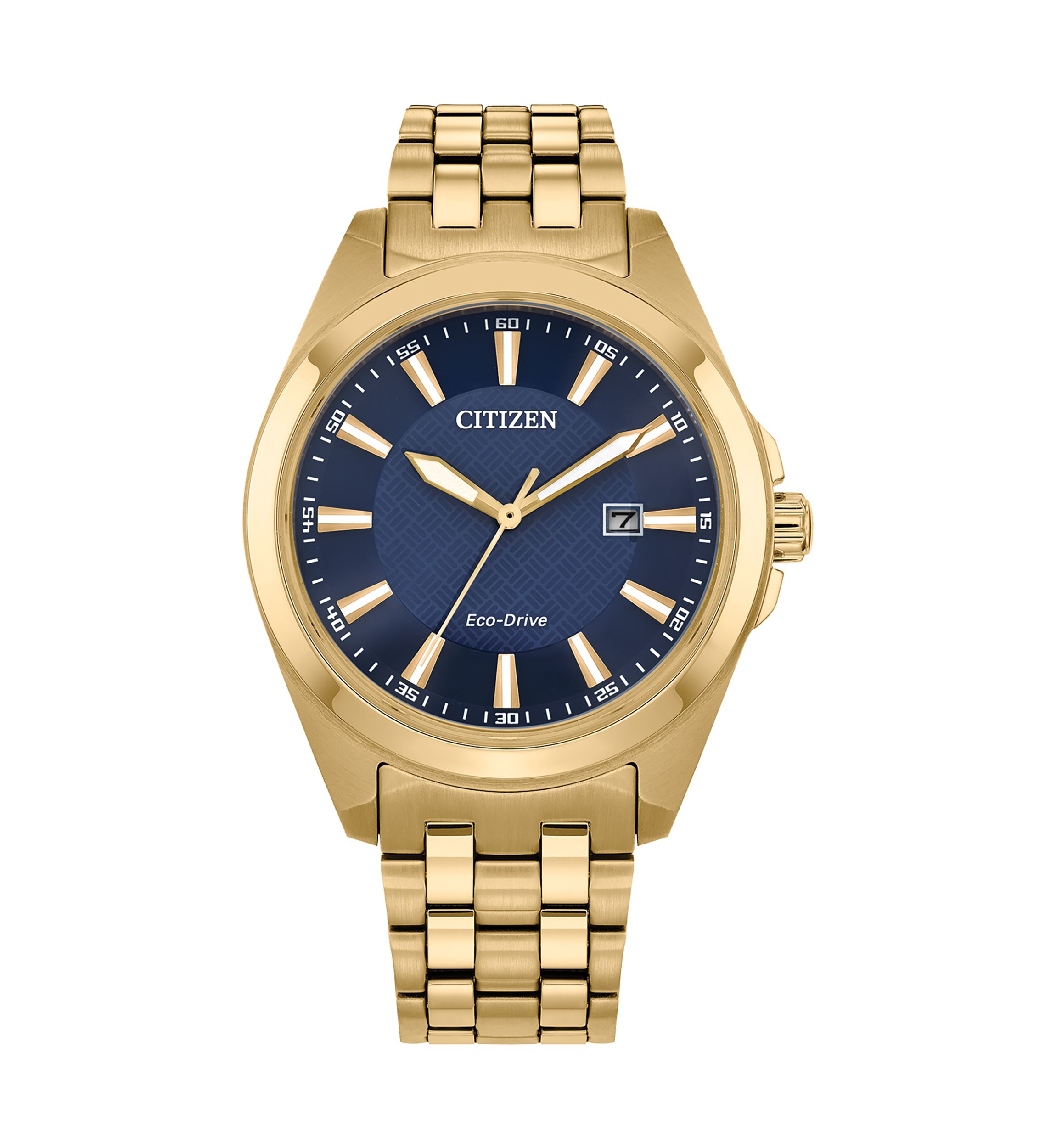 Mens Classic Peyton Gold Tone Stainless Steel Bracelet Watch