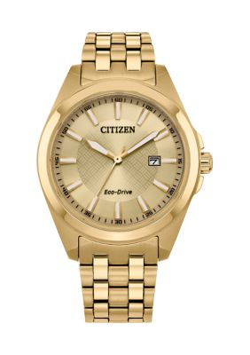 Citizen Men's Classic Peyton Gold Tone Stainless Steel Bracelet Watch