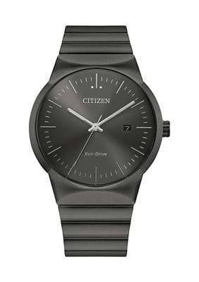 Citizen Eco-Drive Men's Modern Axiom Gray Stainless Steel Bracelet Watch