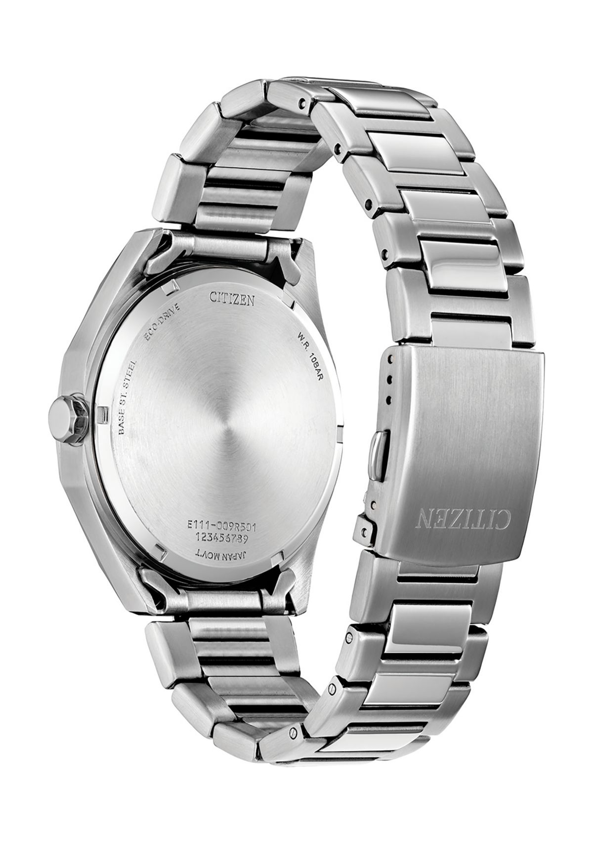 Mens Sport Casual Sport Casual Silver Tone Stainless Steel Bracelet Watch 