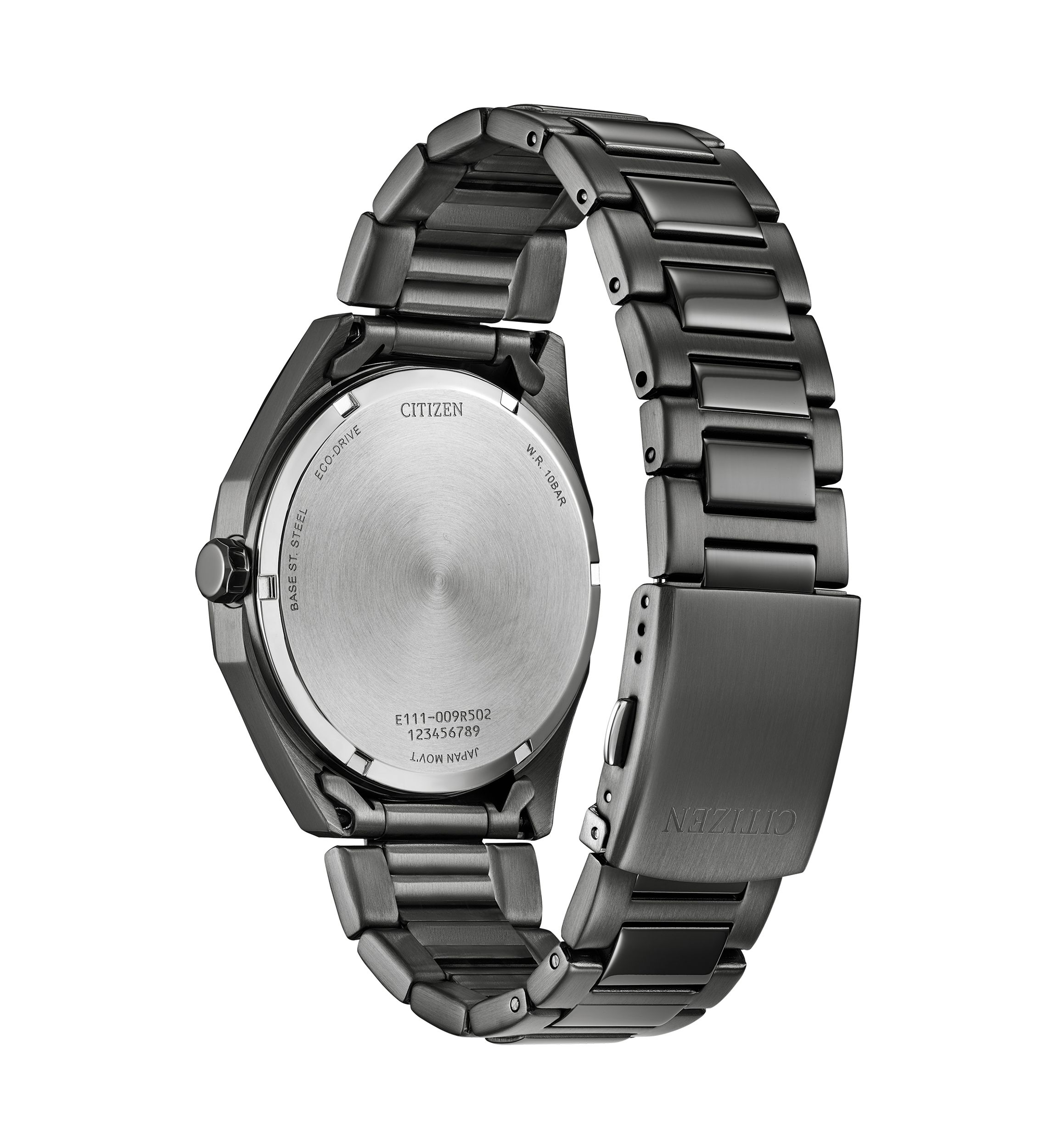Mens Sport Casual Gray Stainless Steel Bracelet Watch 