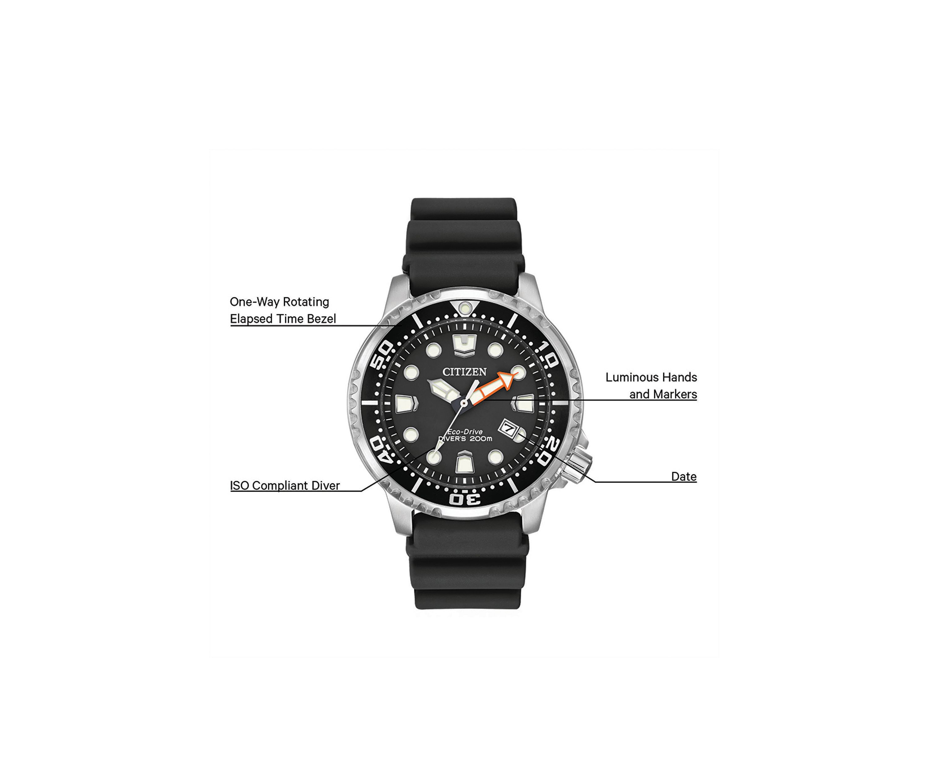 Mens Citizen Eco-Drive Promaster Diver Watch