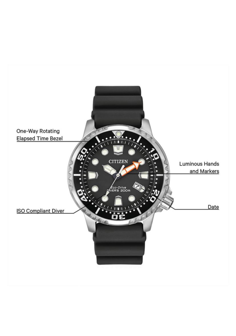 Mens Citizen Eco-Drive Promaster Diver Watch